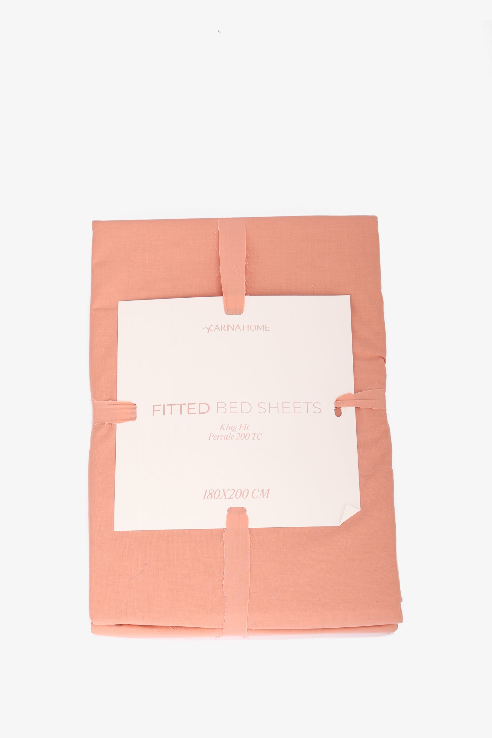 Percale King Fitted Bedsheet (TC200)