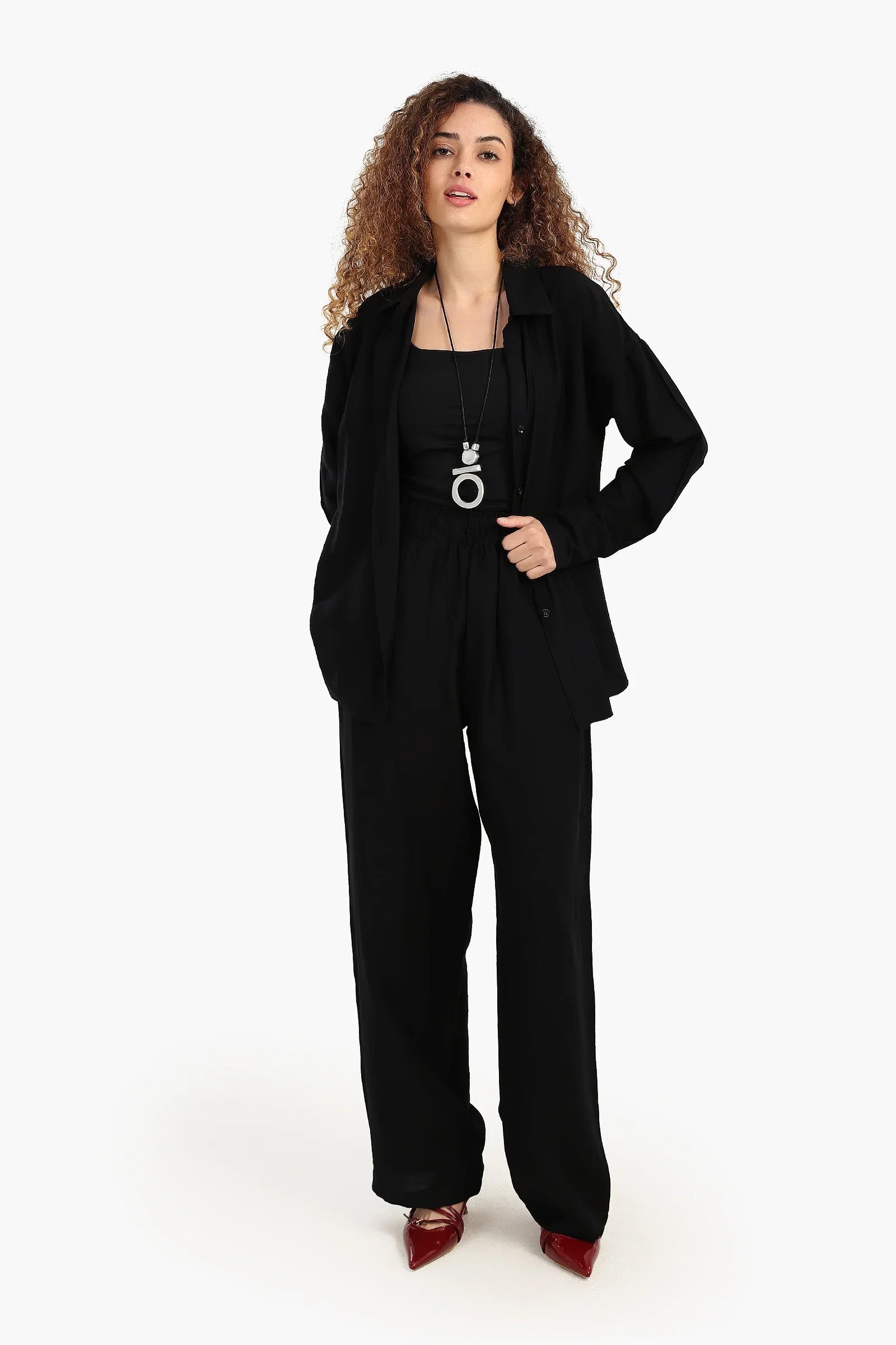 قميص مريح بكم