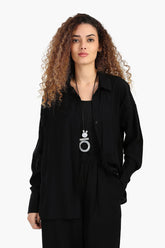 قميص مريح بكم