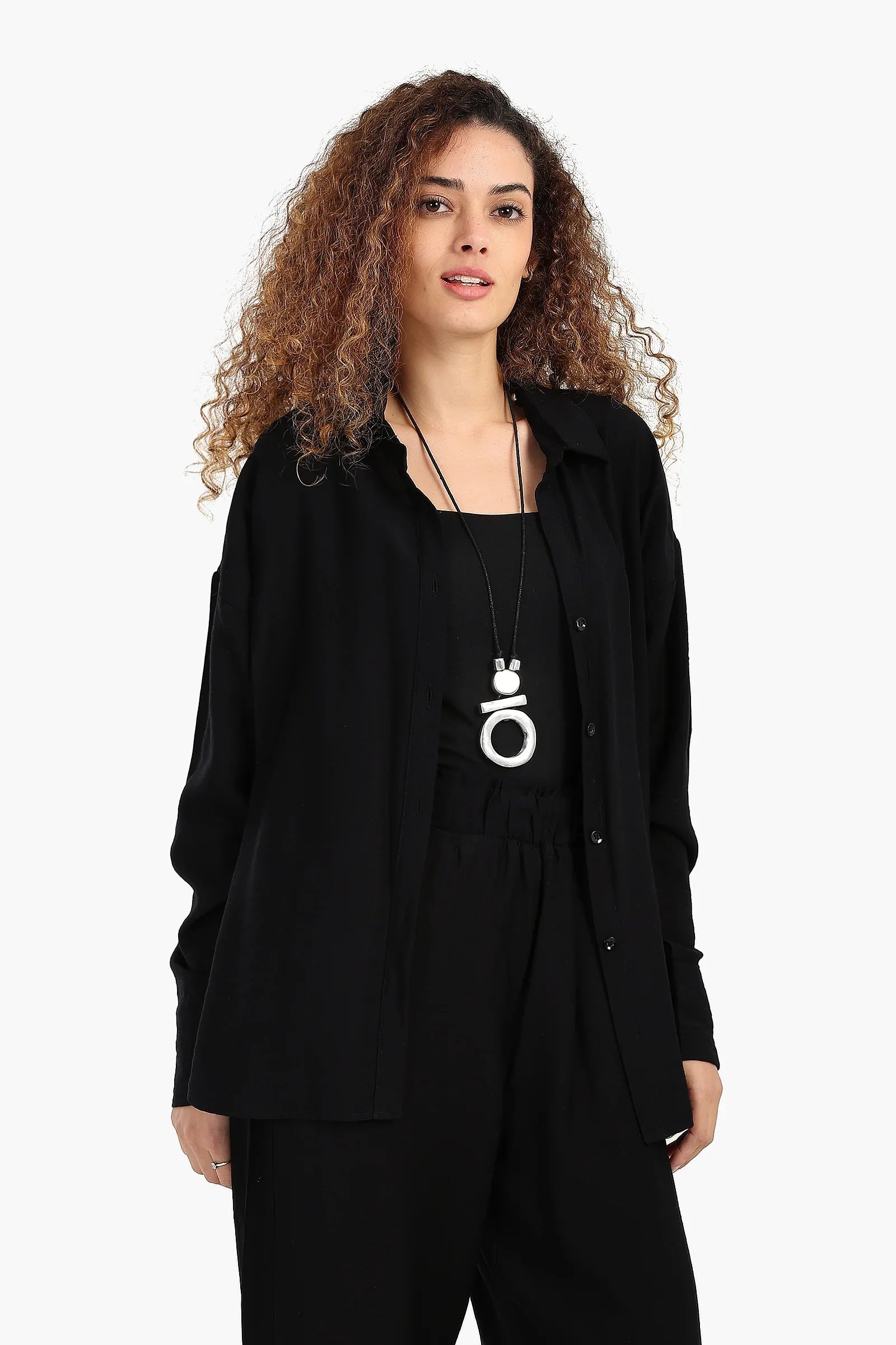 قميص مريح بكم