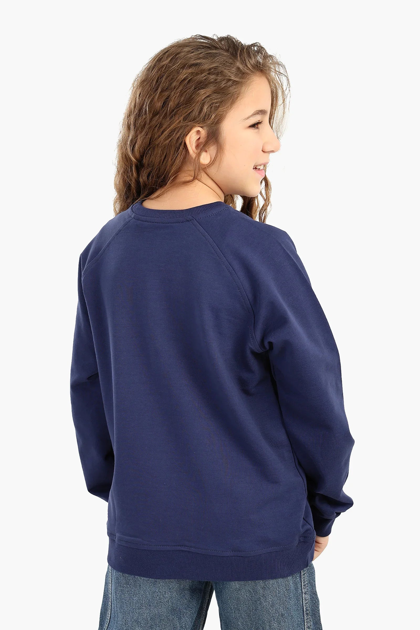 Girly Cozy Crew Neck Sweatshirt