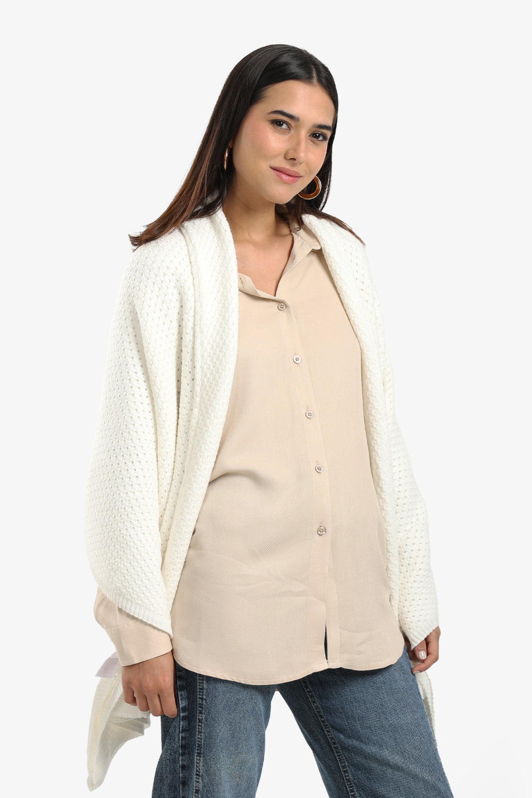 Soft Zigzag Pattern Throw