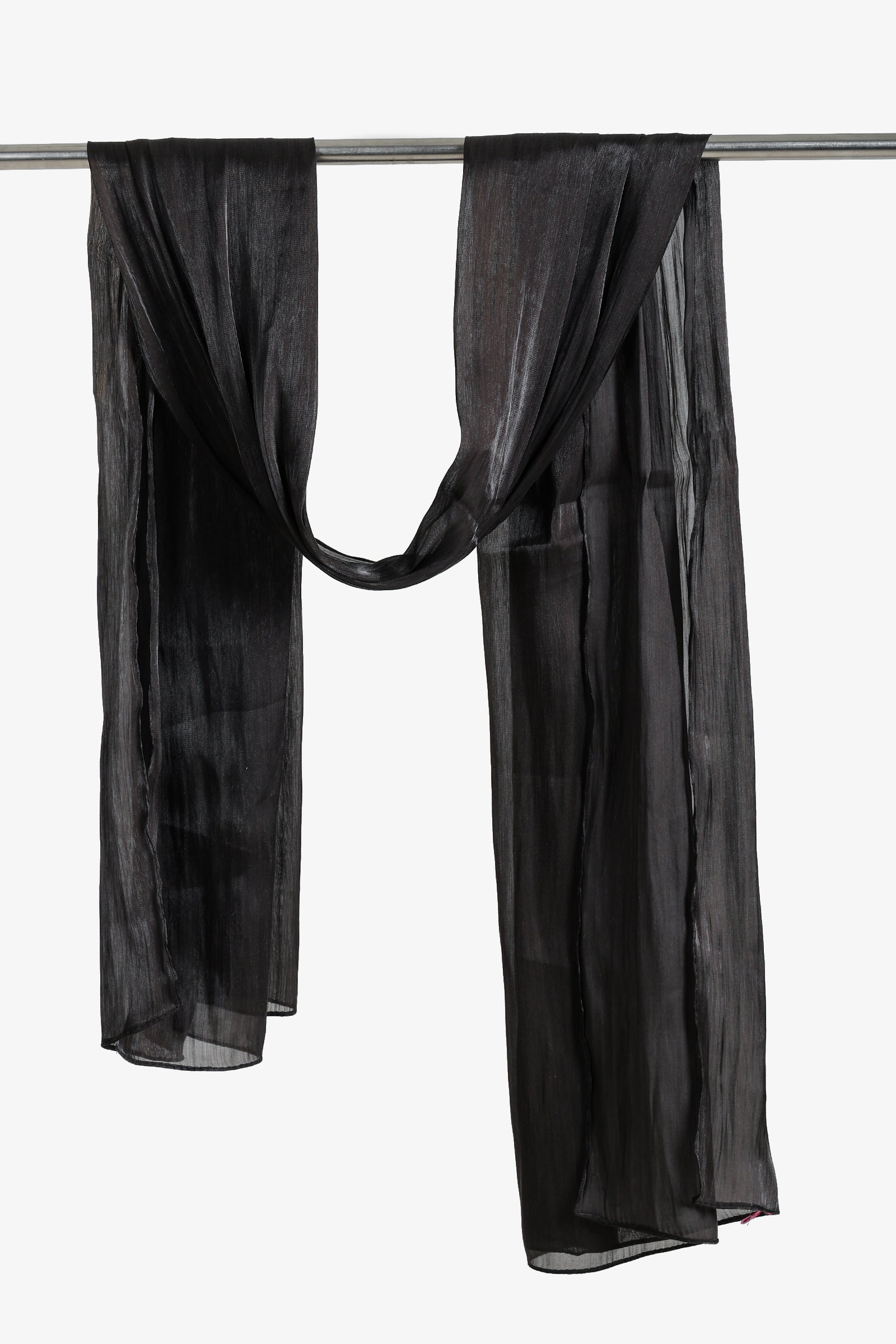 Cotton Organza Crinkle Scarf