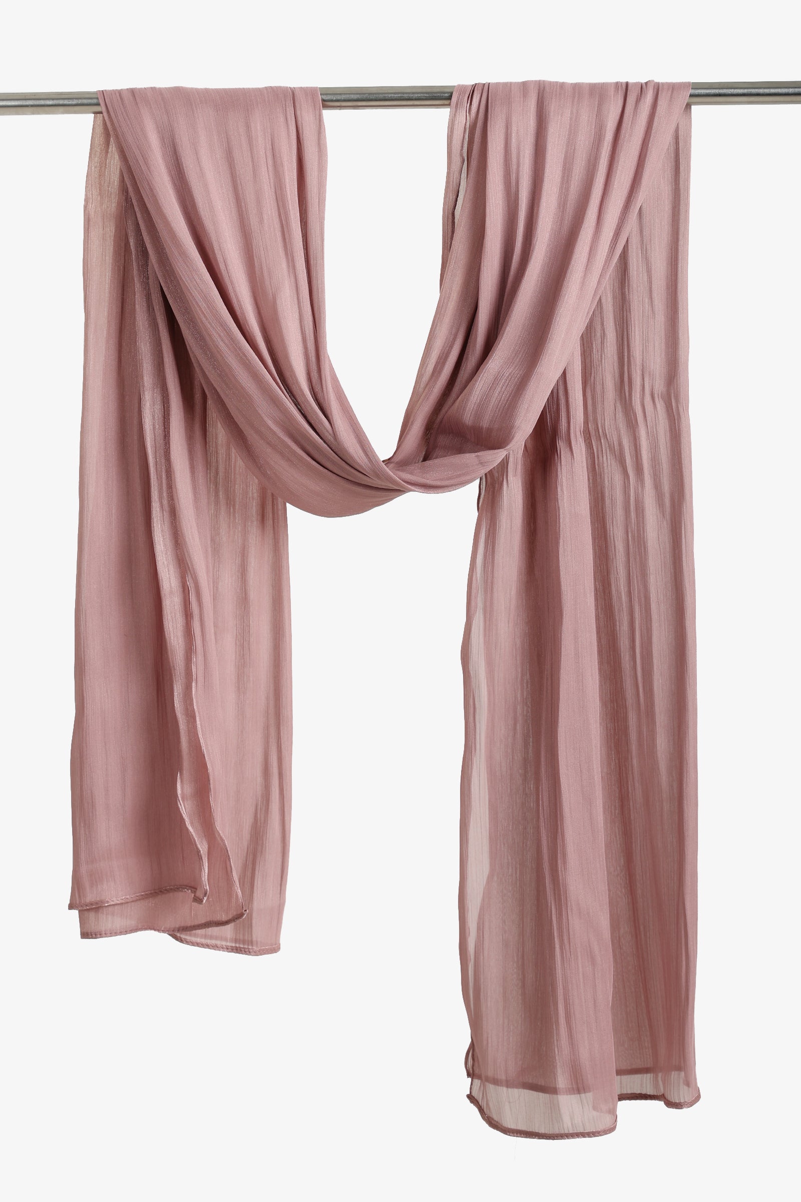 Cotton Organza Crinkle Scarf