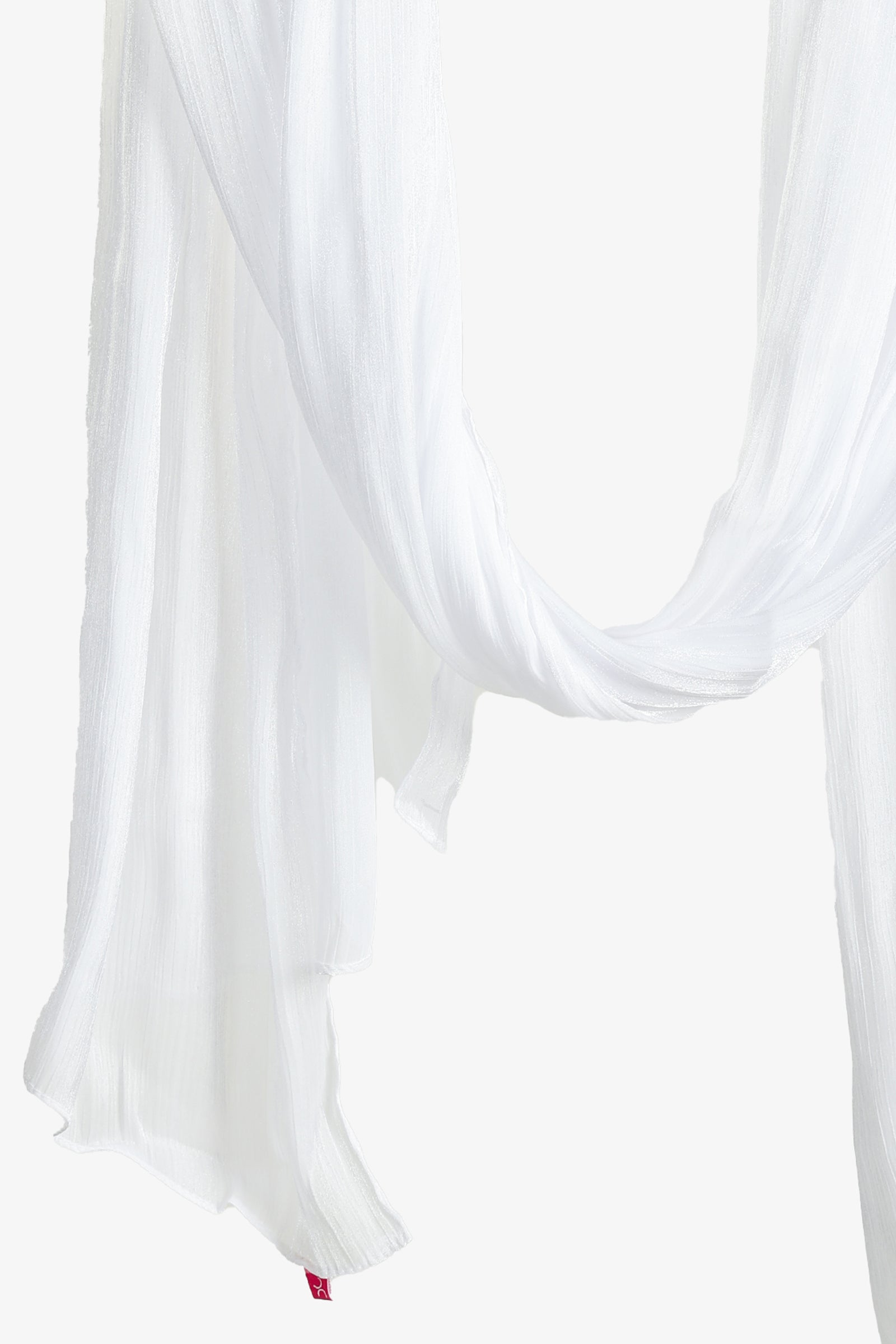 Cotton Organza Crinkle Scarf