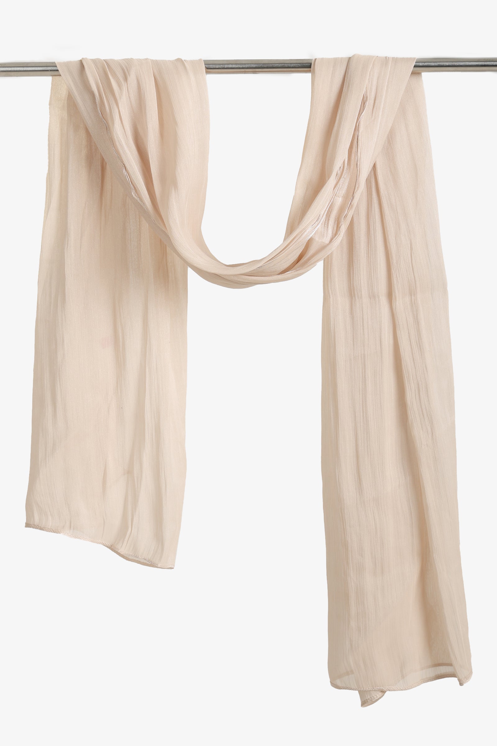 Cotton Organza Crinkle Scarf
