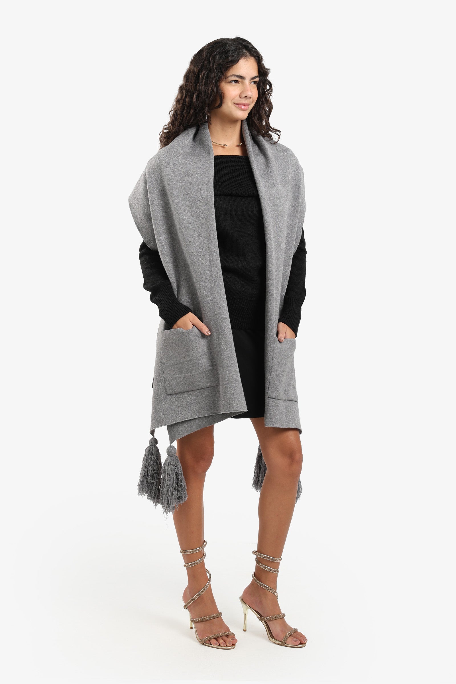 Essential Knitted Poncho