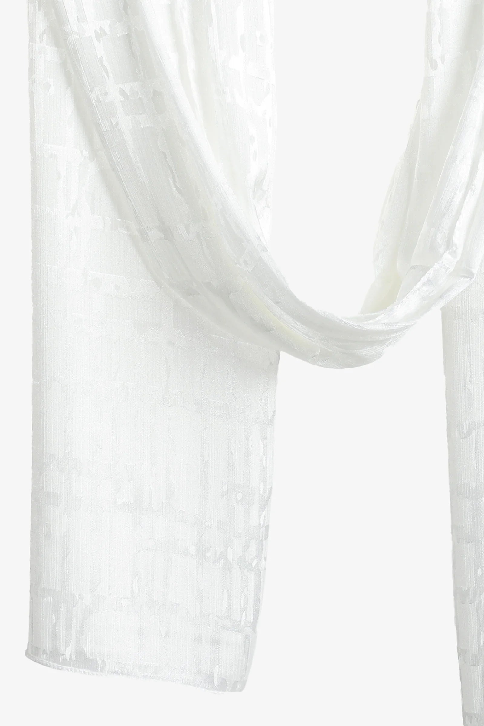 Silk Crinkle Scarf
