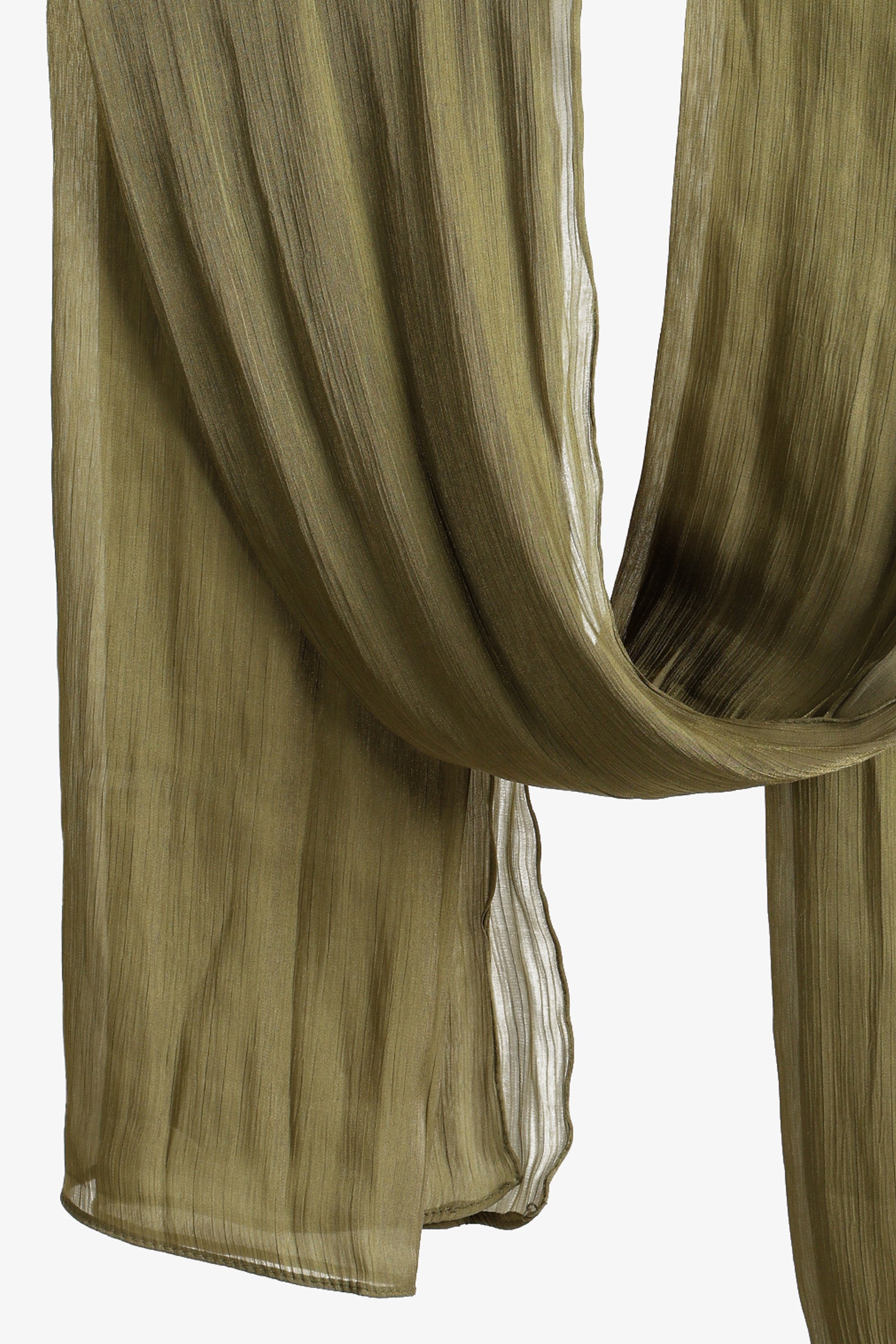 Cotton Organza Crinkle Scarf