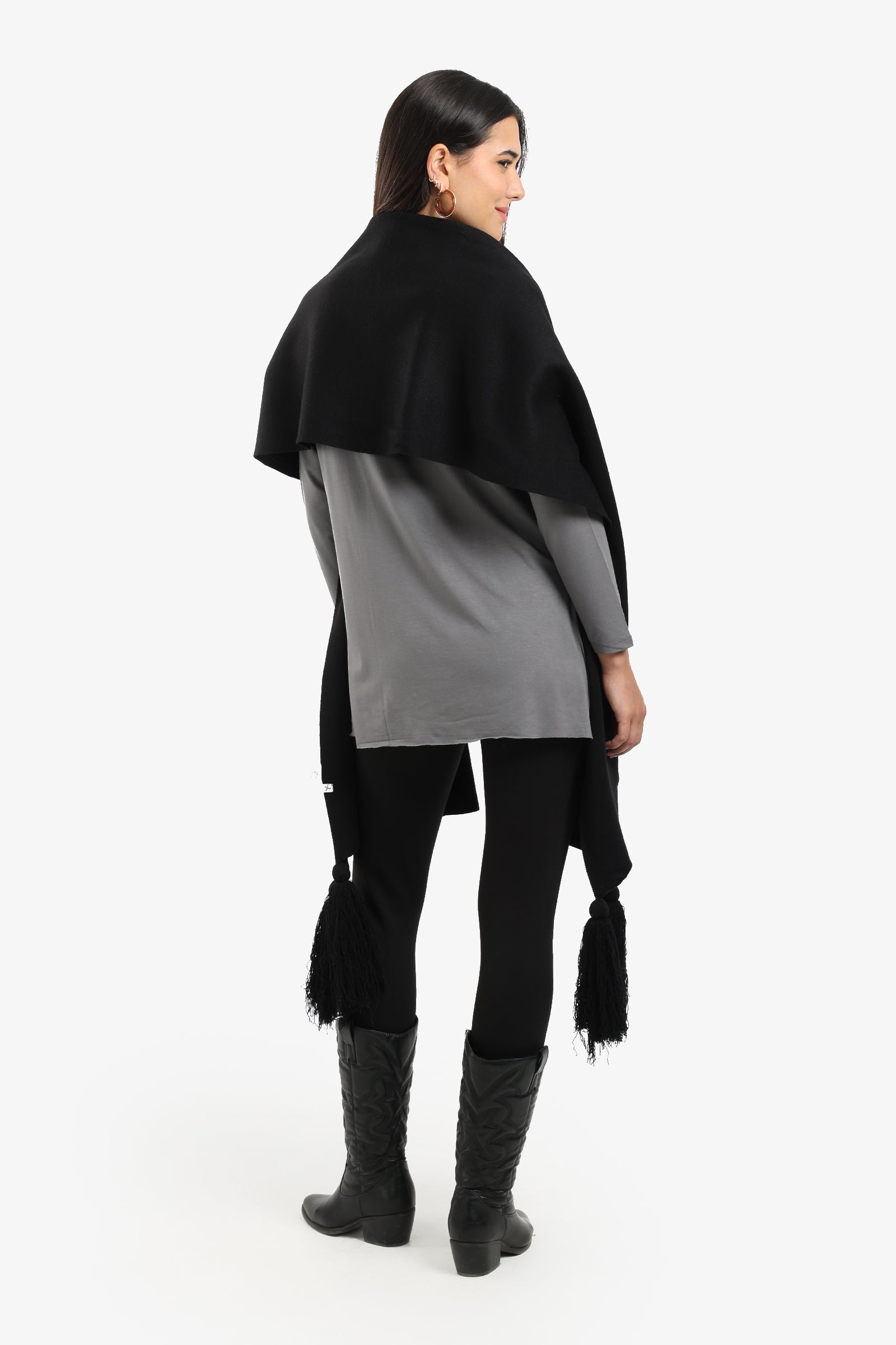 Essential Knitted Poncho