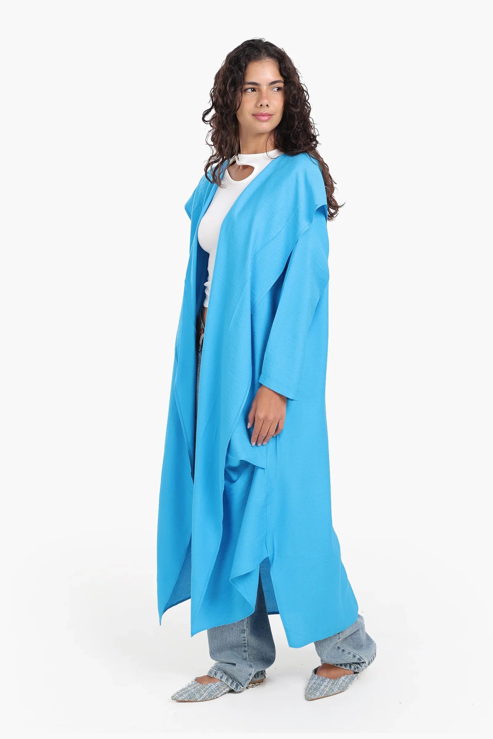 Viscose Blend Lounge Kimono