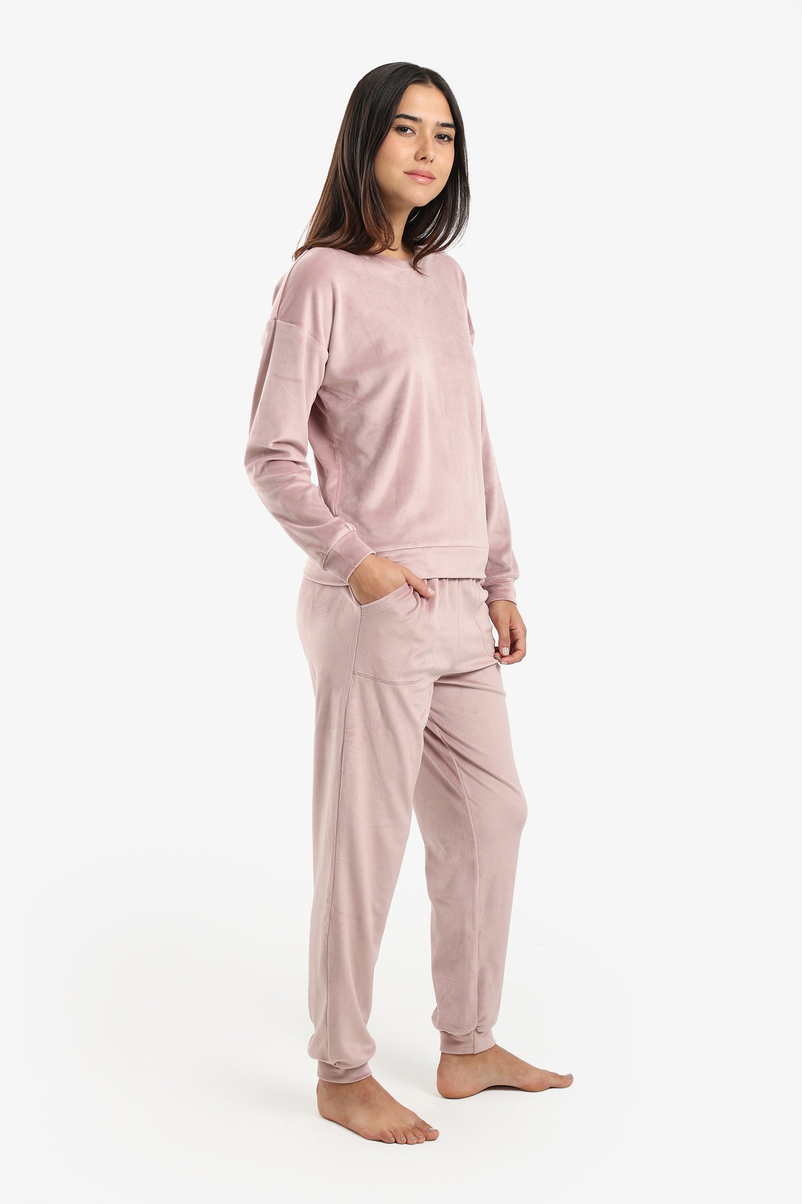 Cozy Velvet Pajama Pants
