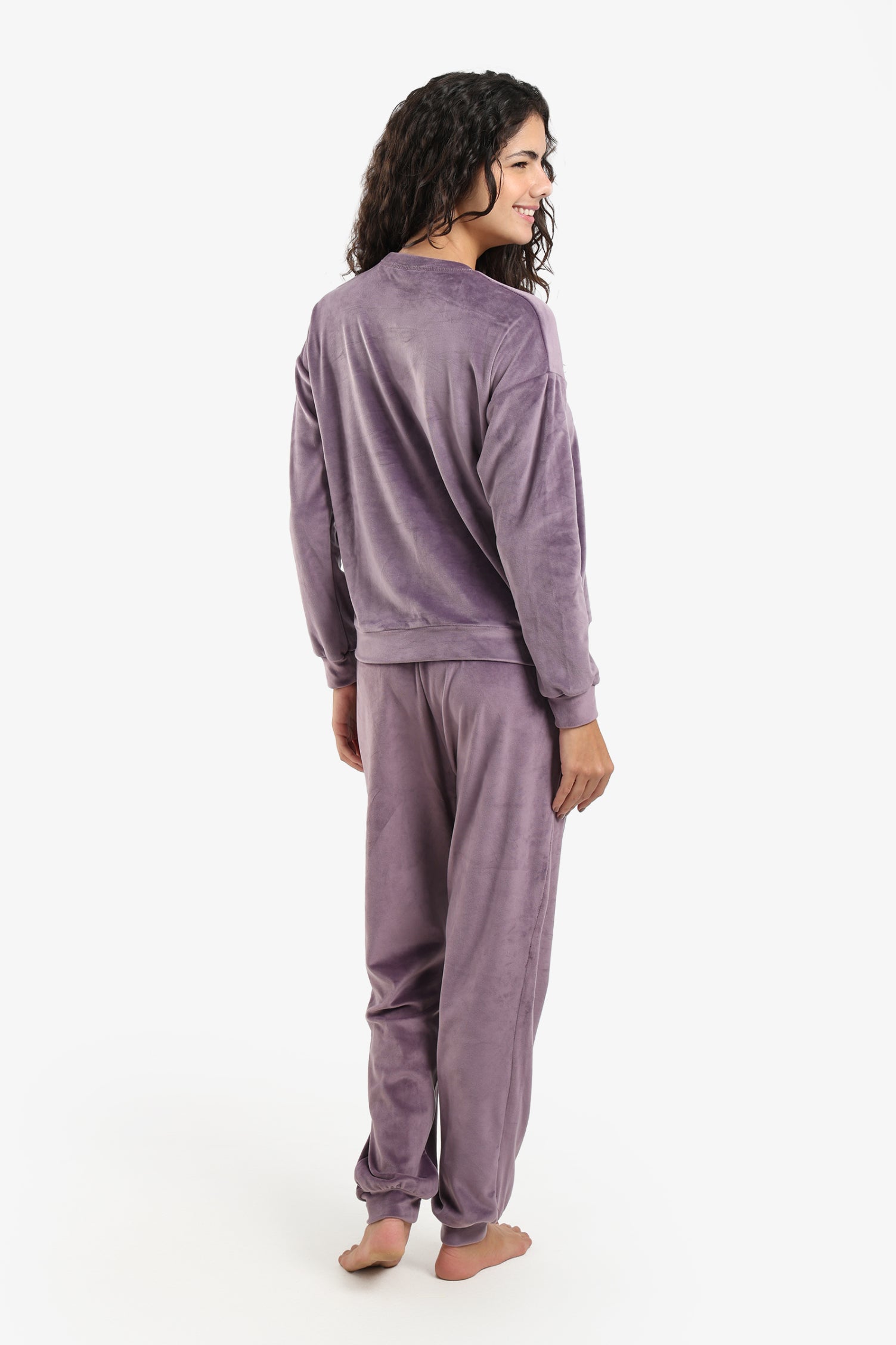 Cozy Velvet Pajama Pants