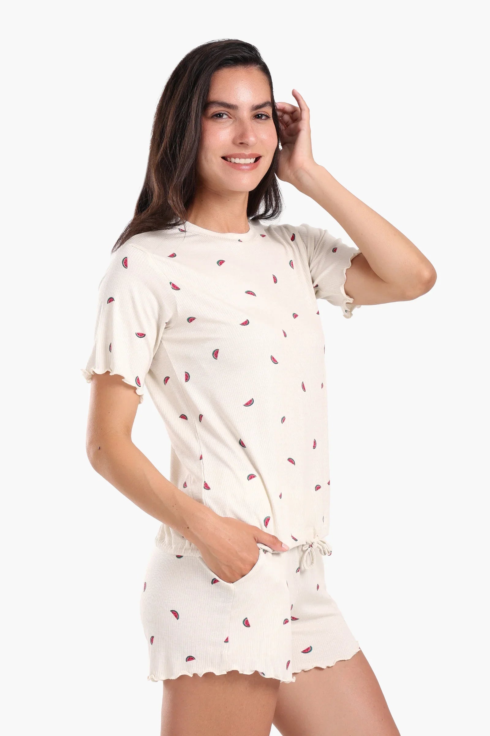 Watermelon Printed Pyjama Set