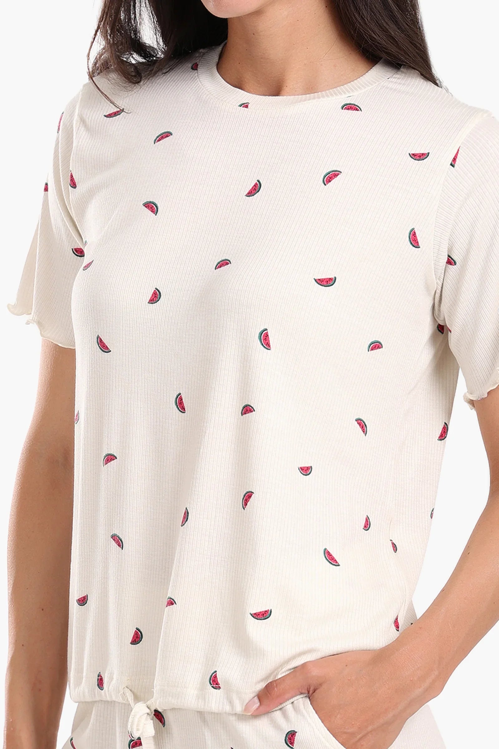 Watermelon Printed Pyjama Set