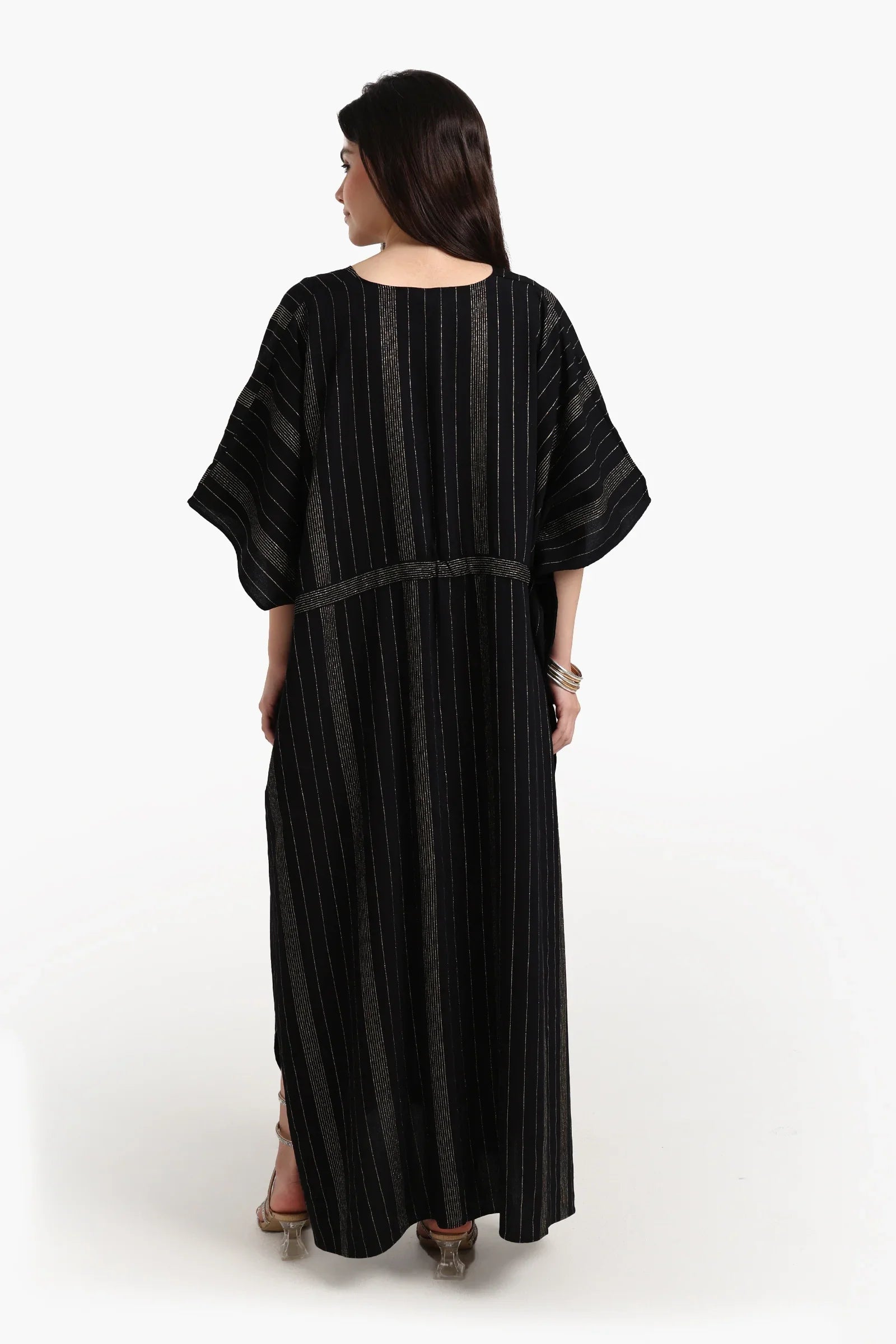 Black Chic Poncho Dress