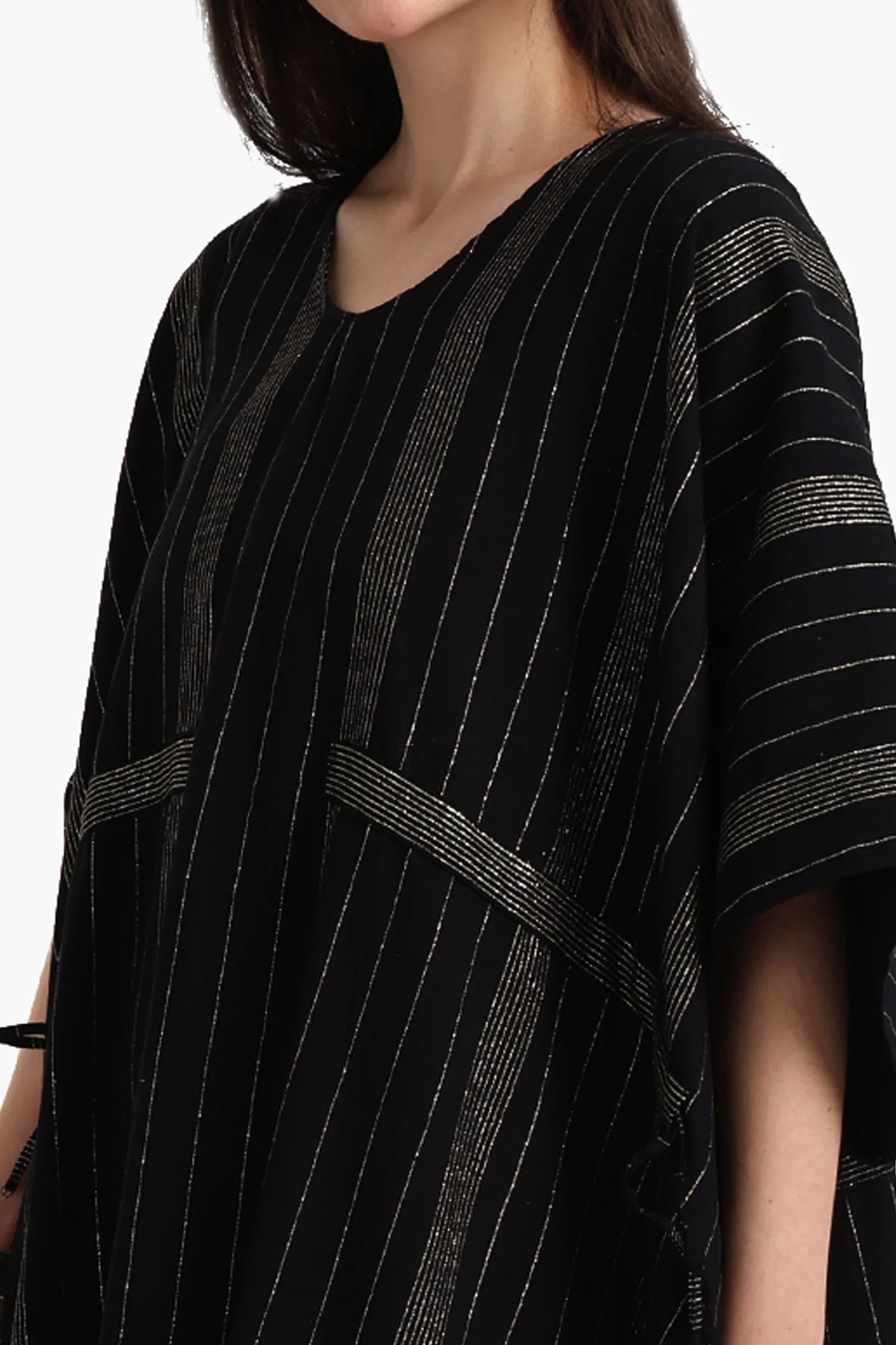Black Chic Poncho Dress