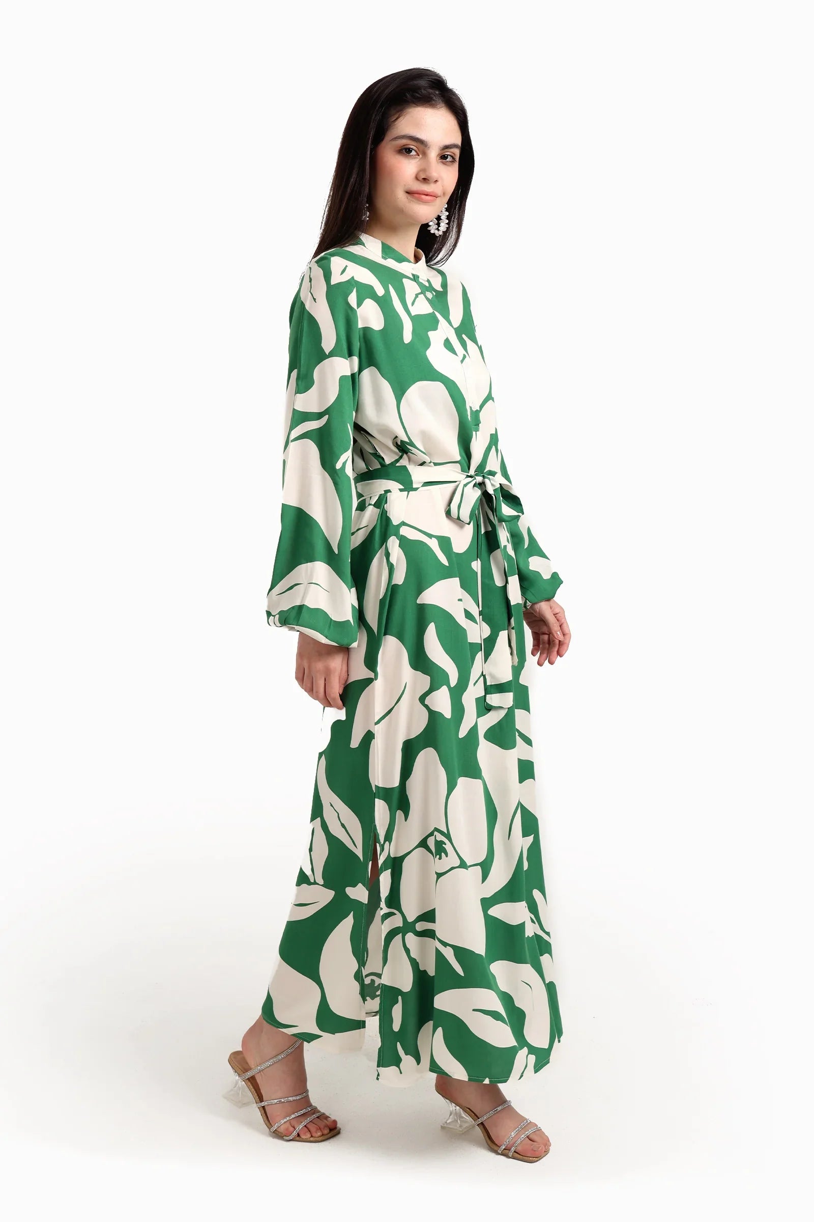 Elegant Printed Dress