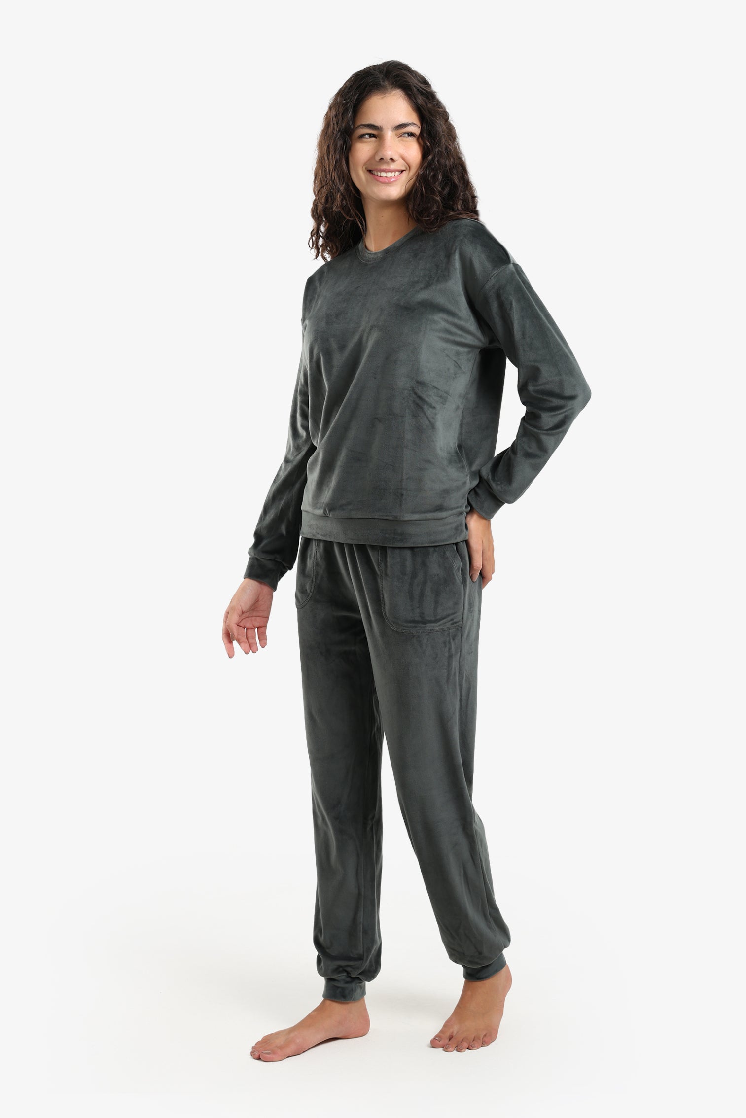 Cozy Velvet Pajama Pants