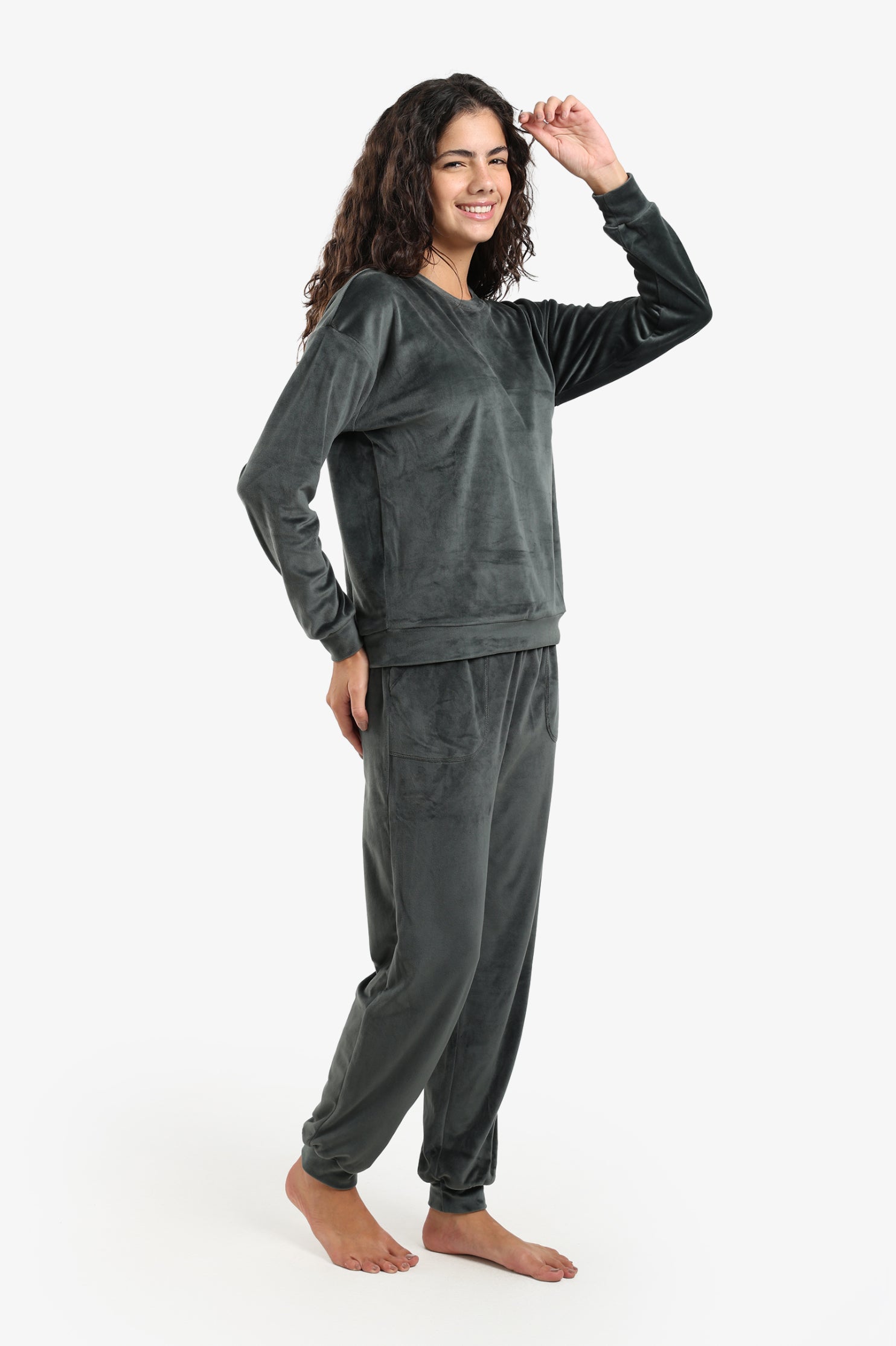 Cozy Velvet Pajama Pants