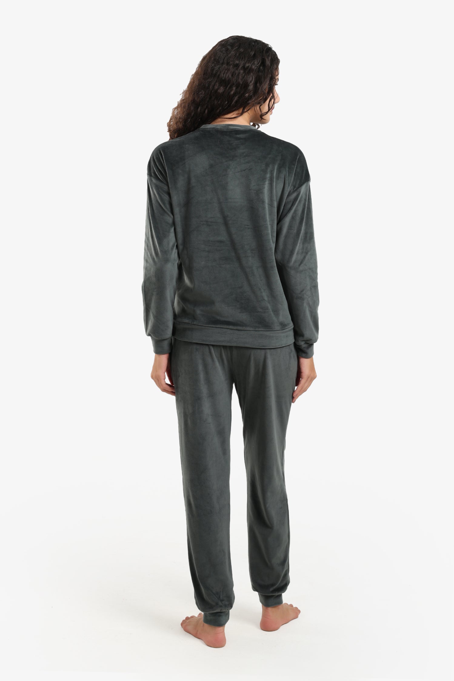 Cozy Velvet Pajama Pants