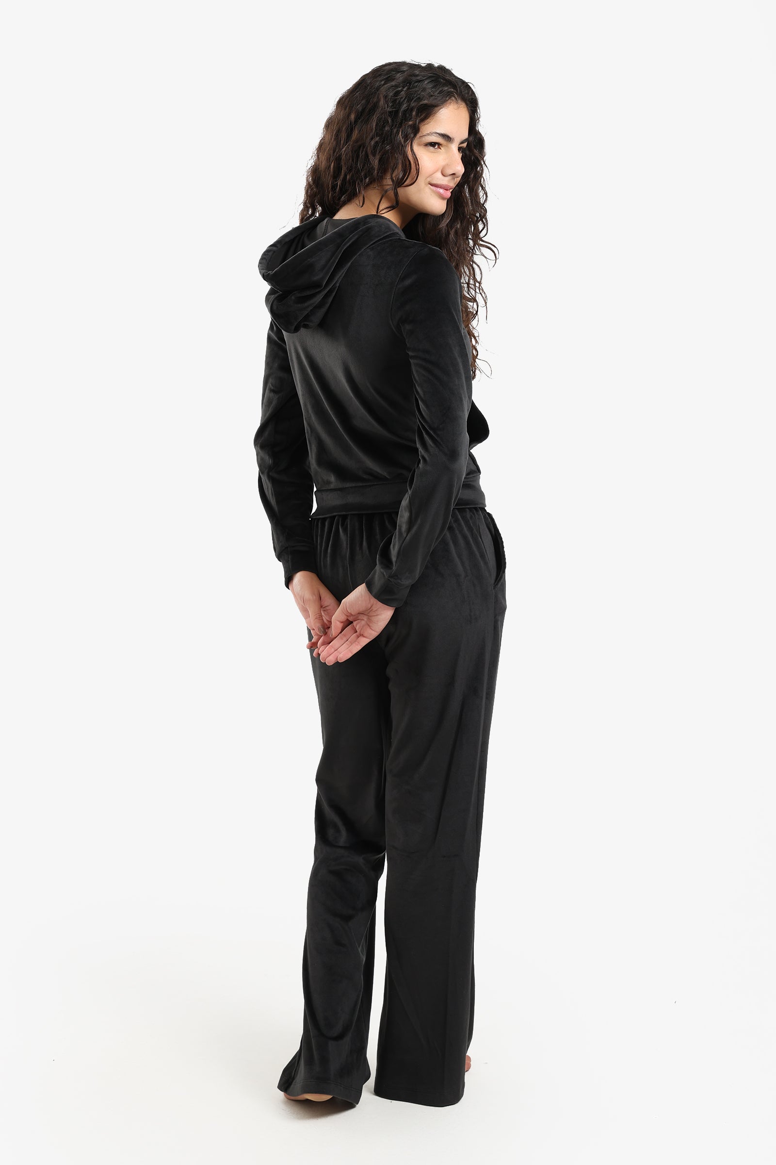 Hooded Neck Pyjama Set