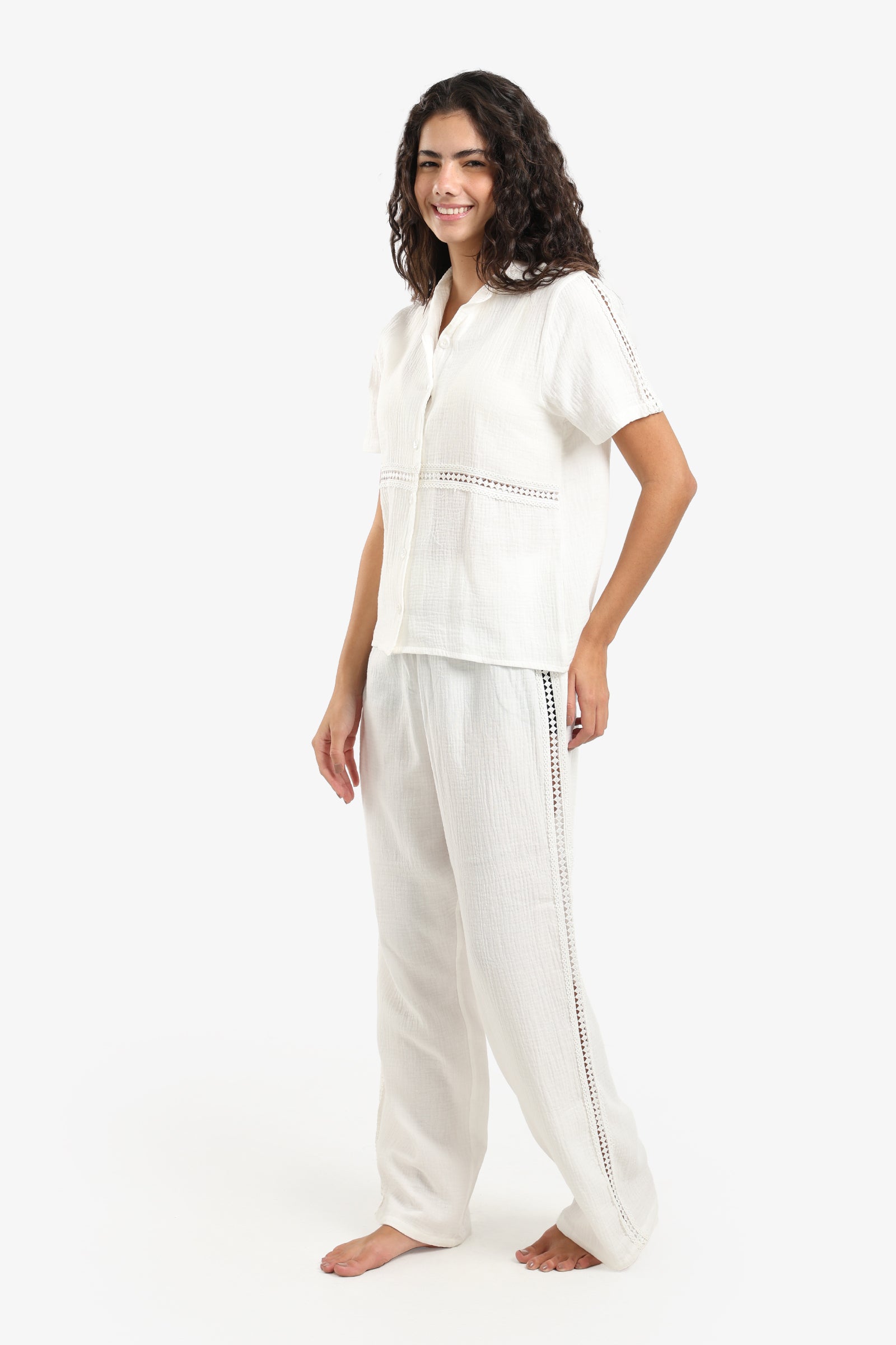 Cotton Gauze Pyjama Set