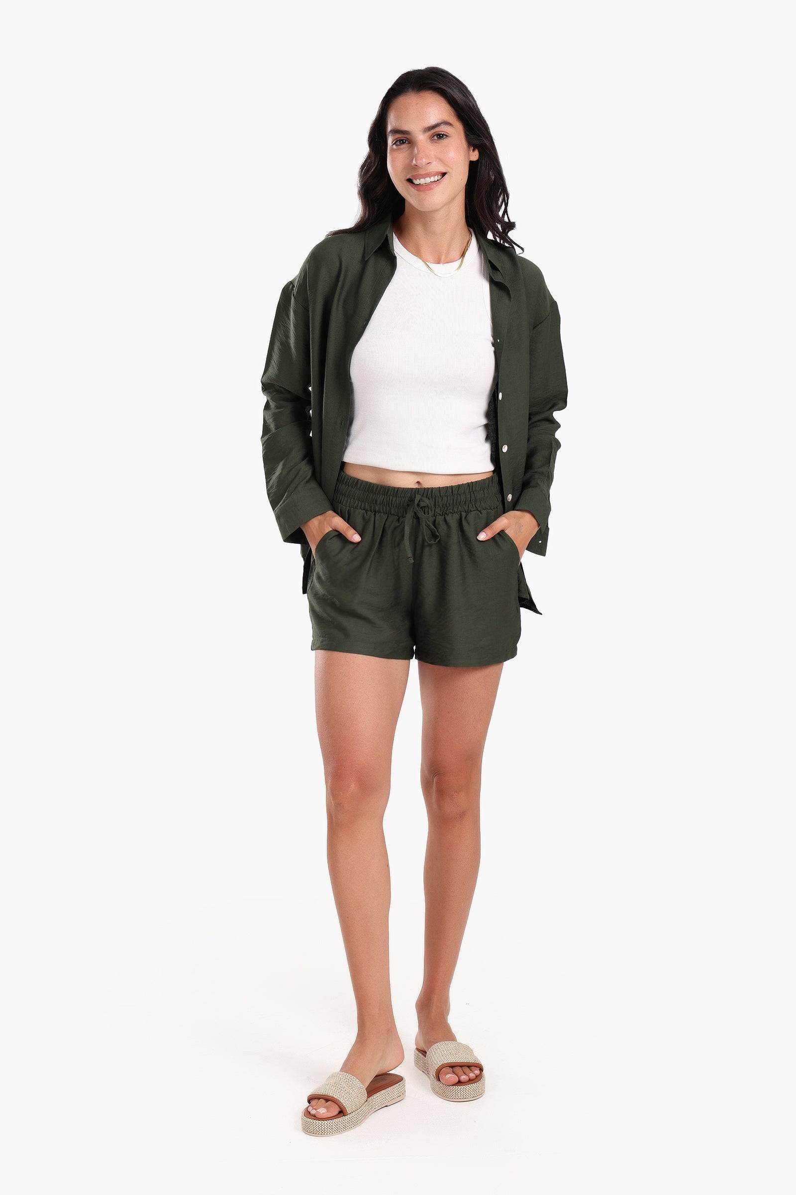 Beach Shirt & Shorts Set