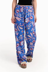 Effortless Pull-On Printed Pants