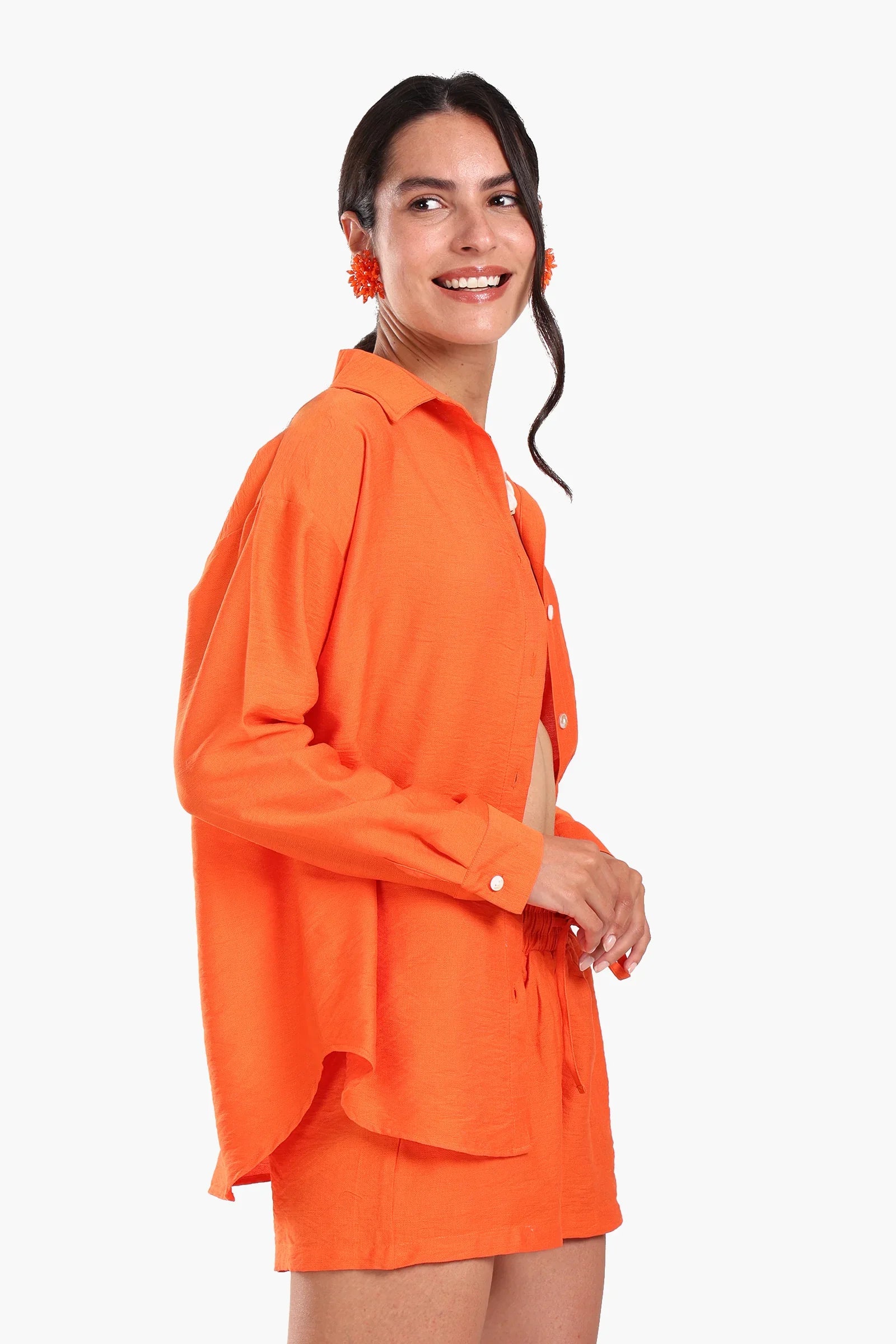 طقم قميص و شورت للشاطئ