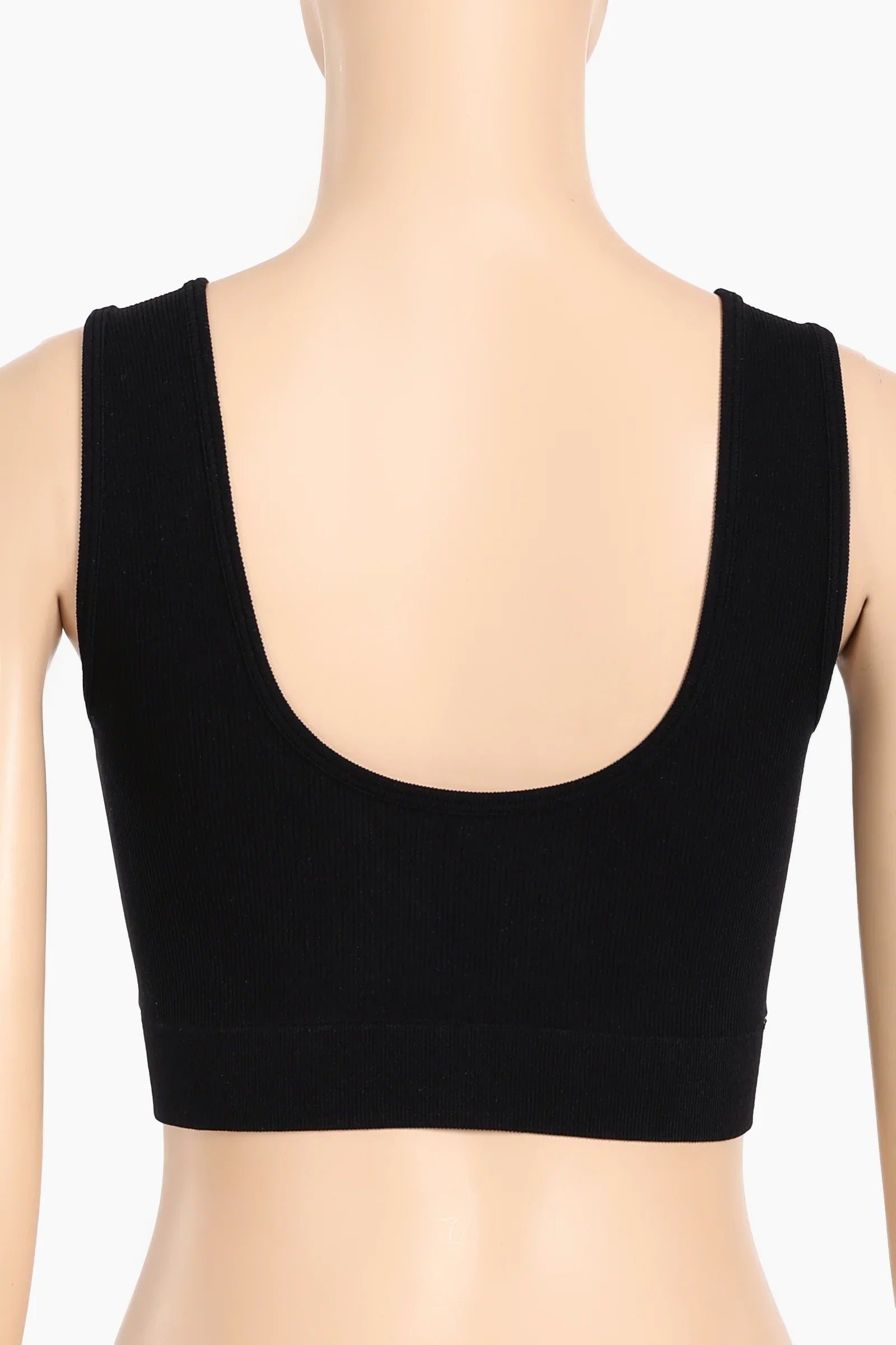 Plunge Neck Soft Bra