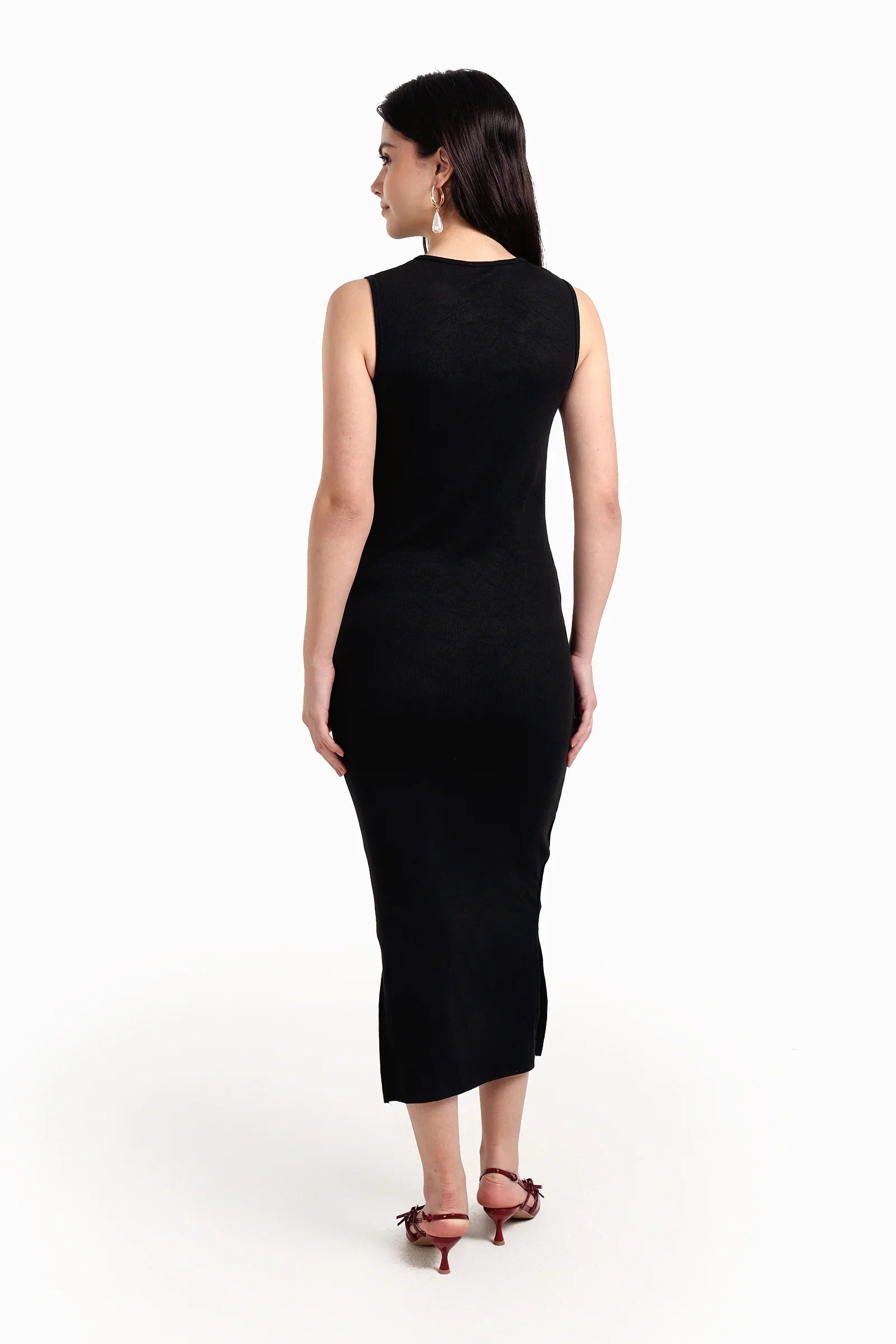 Slim Fit Midi Dress