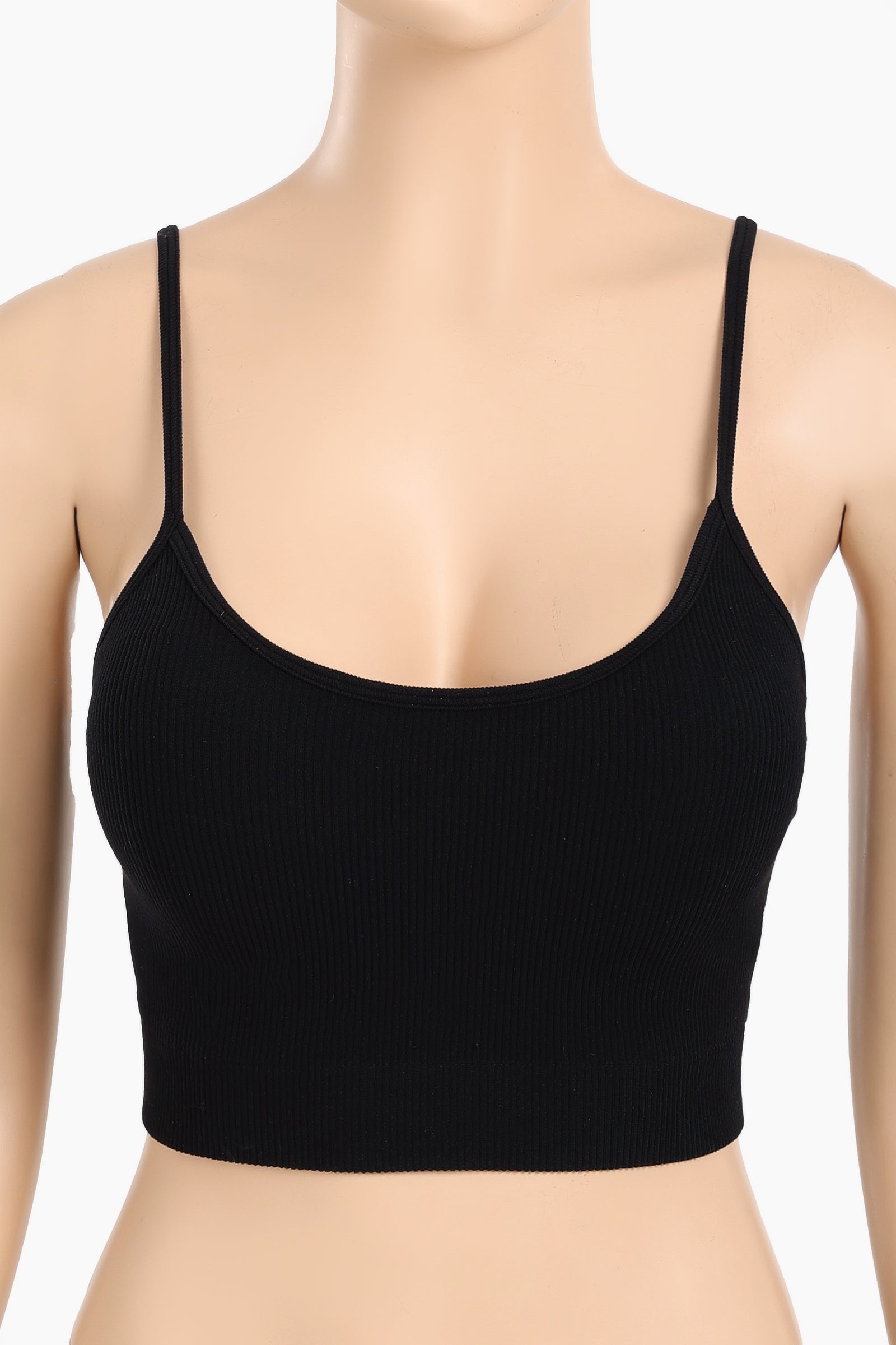 Plunge Round Neck Soft Bra