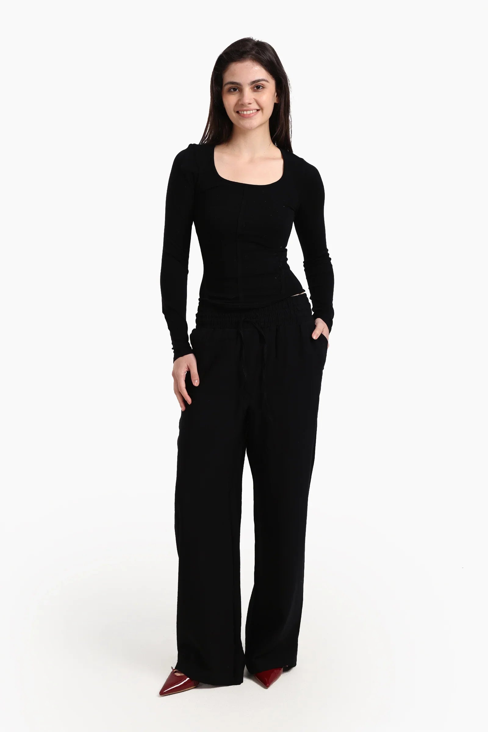 Square Neck Corset Top