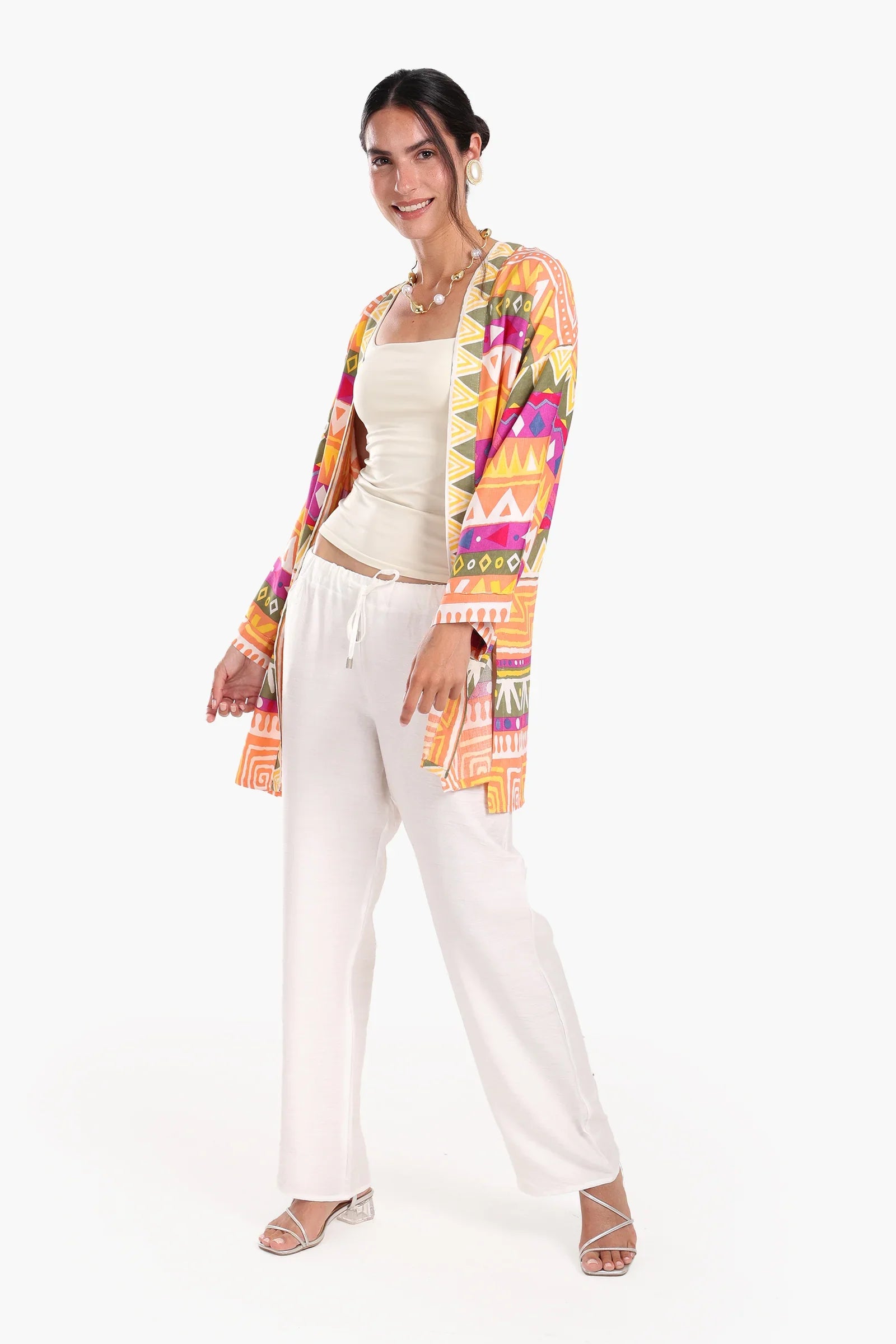 بنطلون خفيف وأنيق للشاطئ