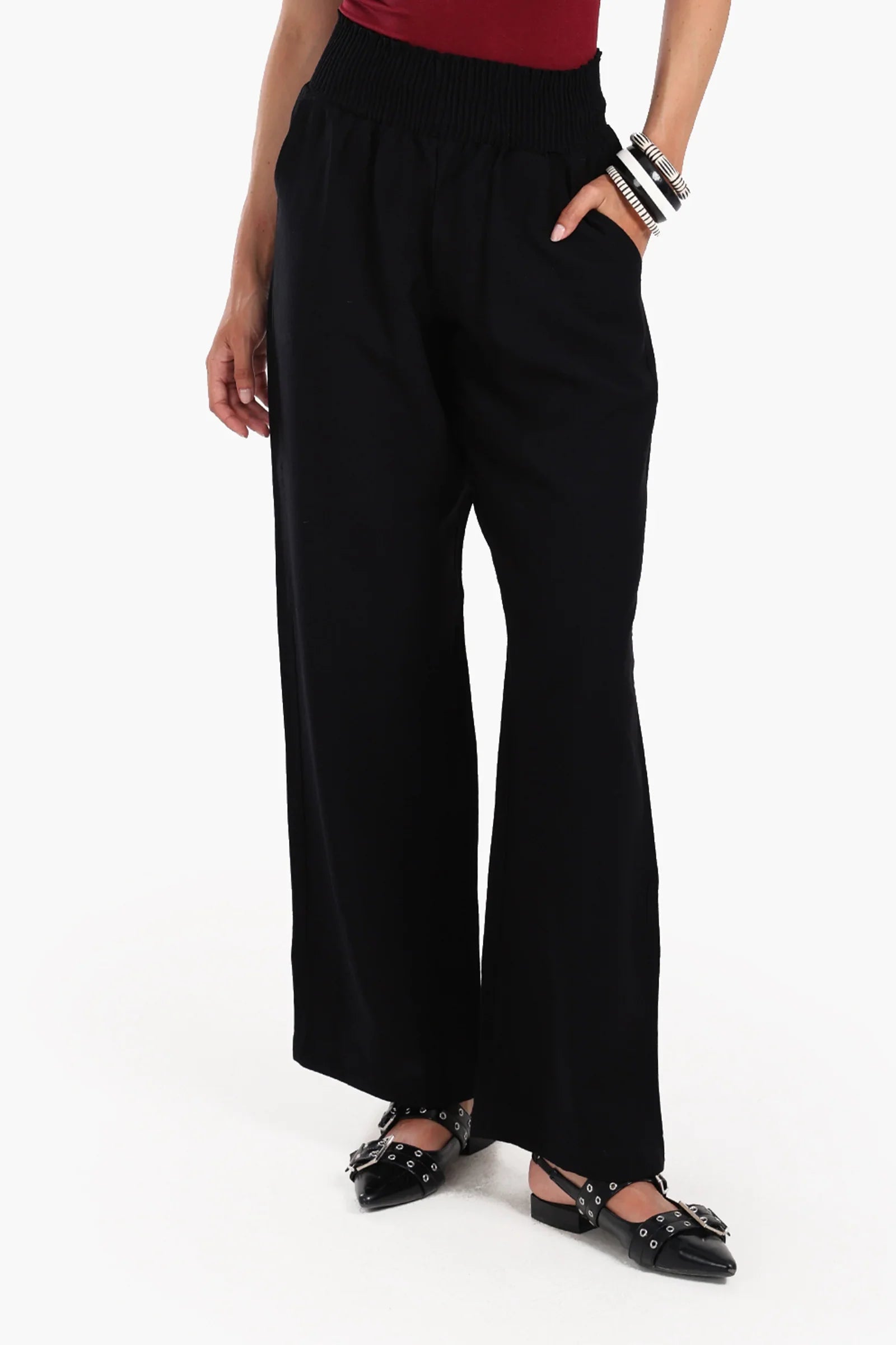 High Wide Waist Beach Pants