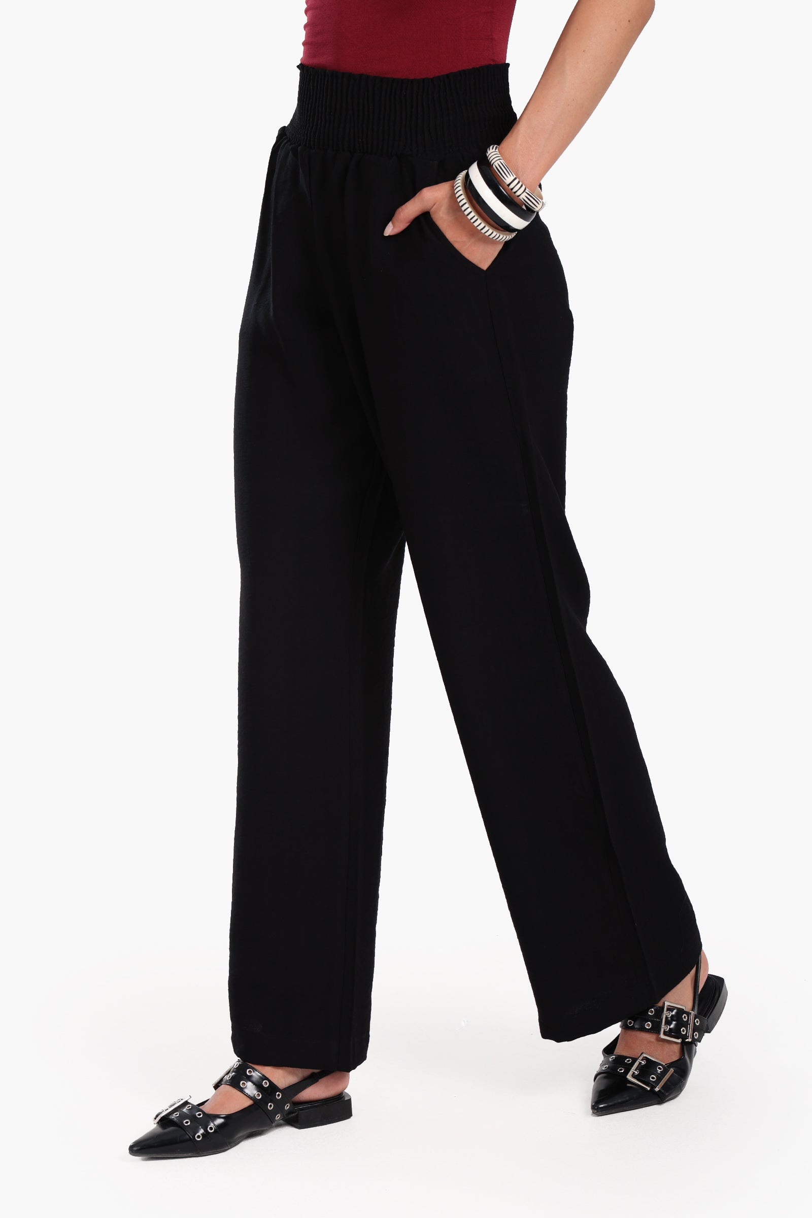 High Wide Waist Beach Pants