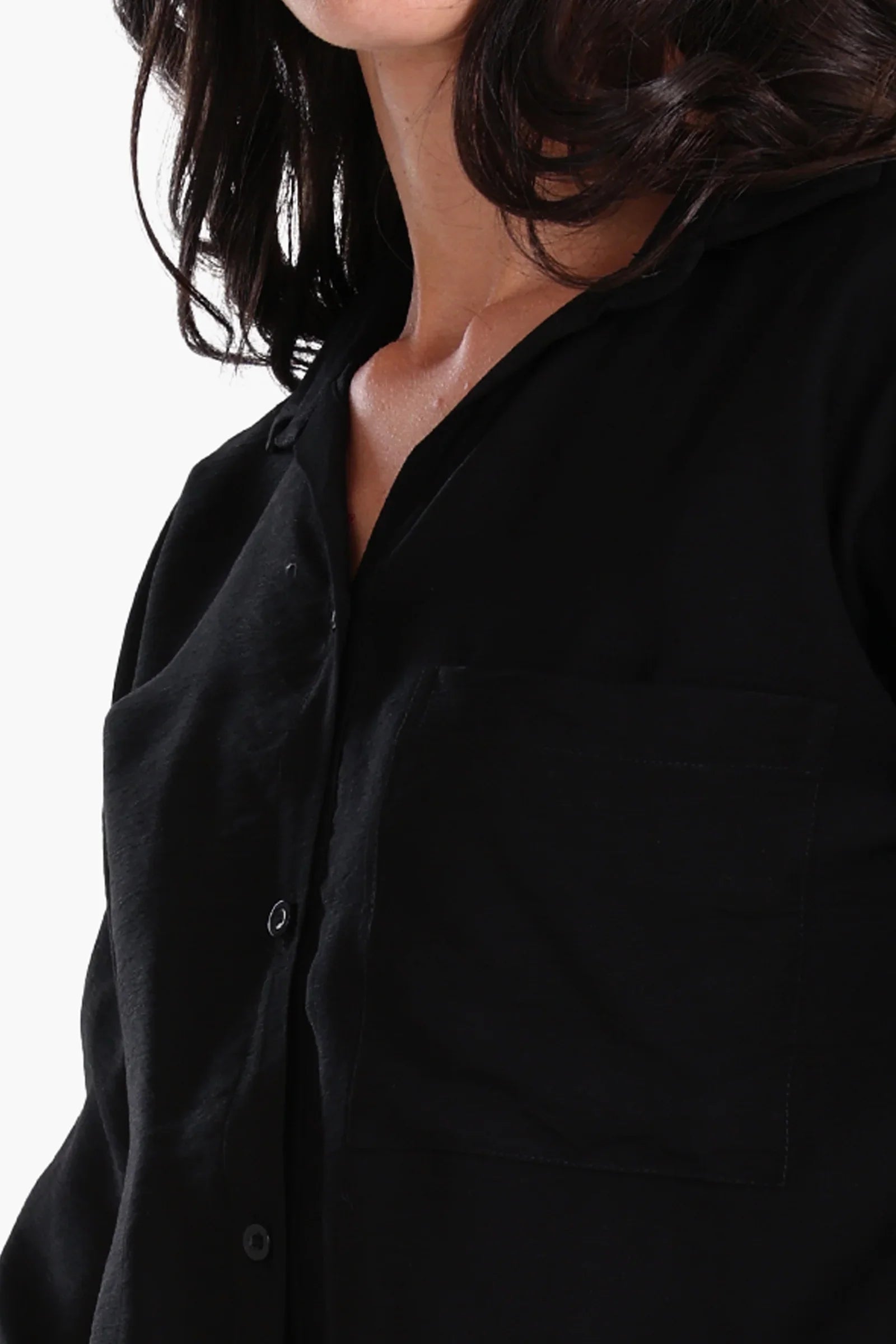 Shirt with Elastic Cuffs