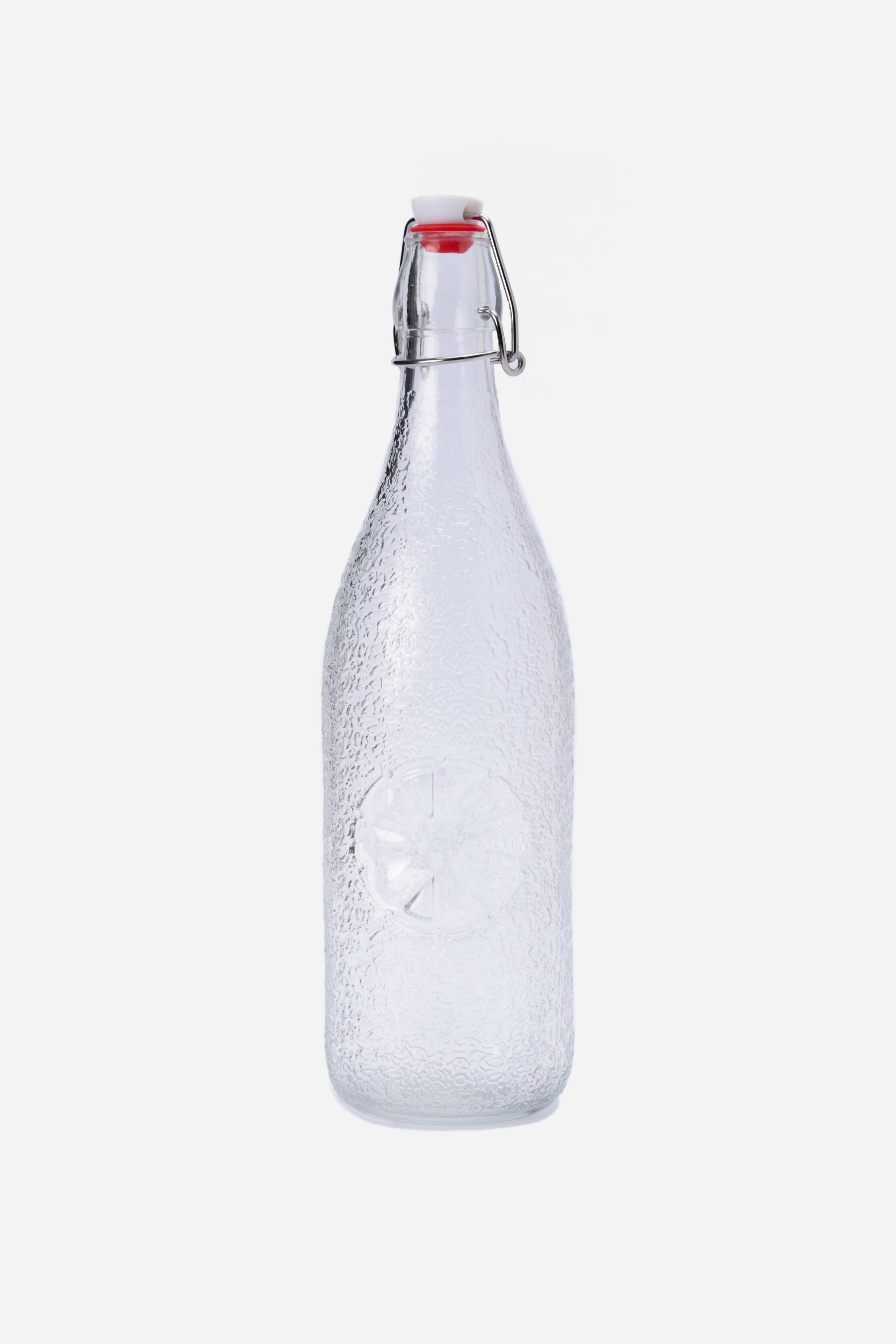 Glass Patterned Water Bottle