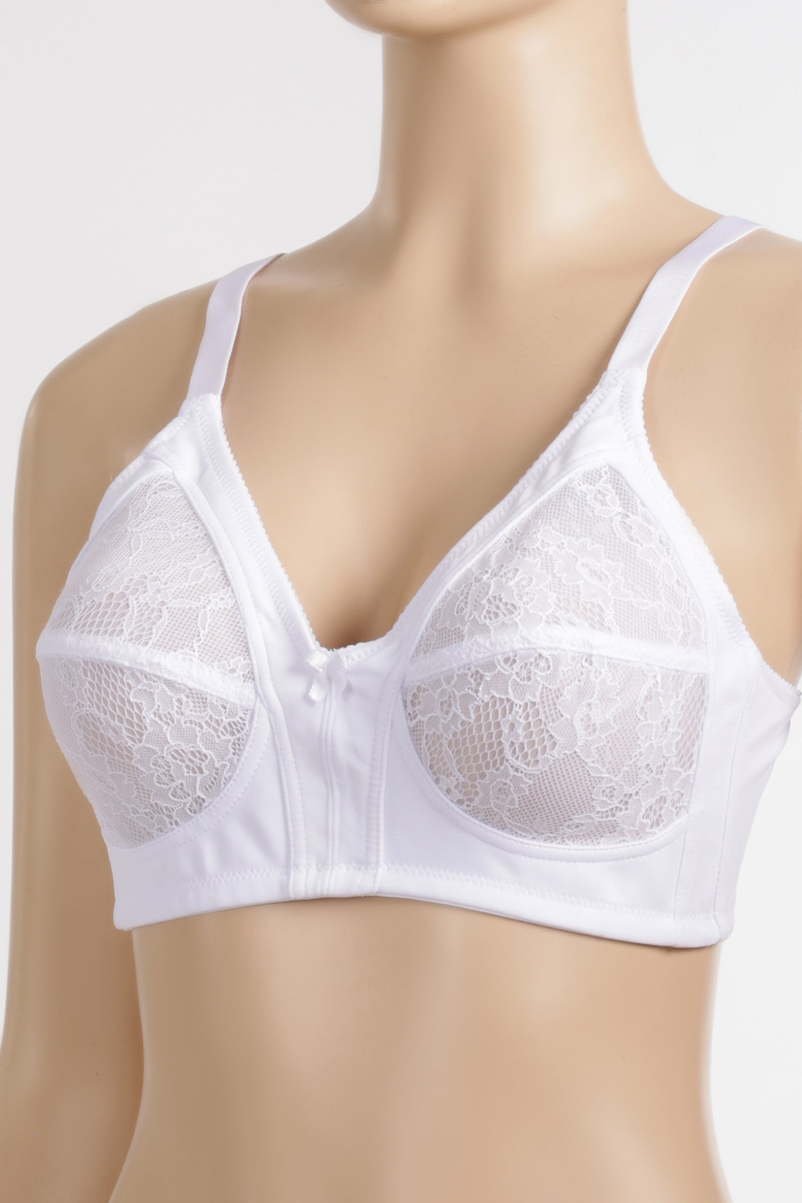 Lace Detail Soft Minimizer Bra