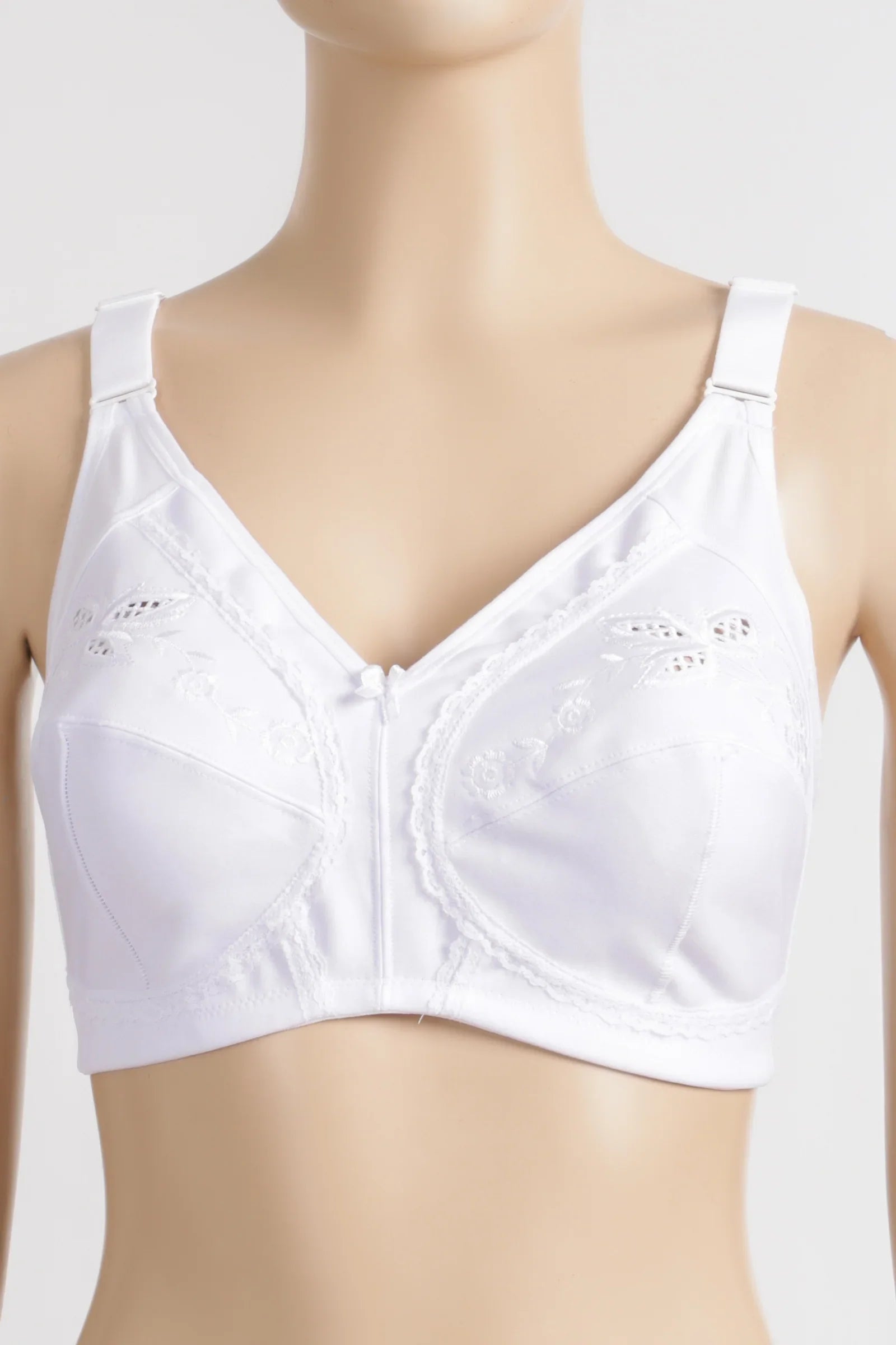 Embroidered Soft Minimizer Bra