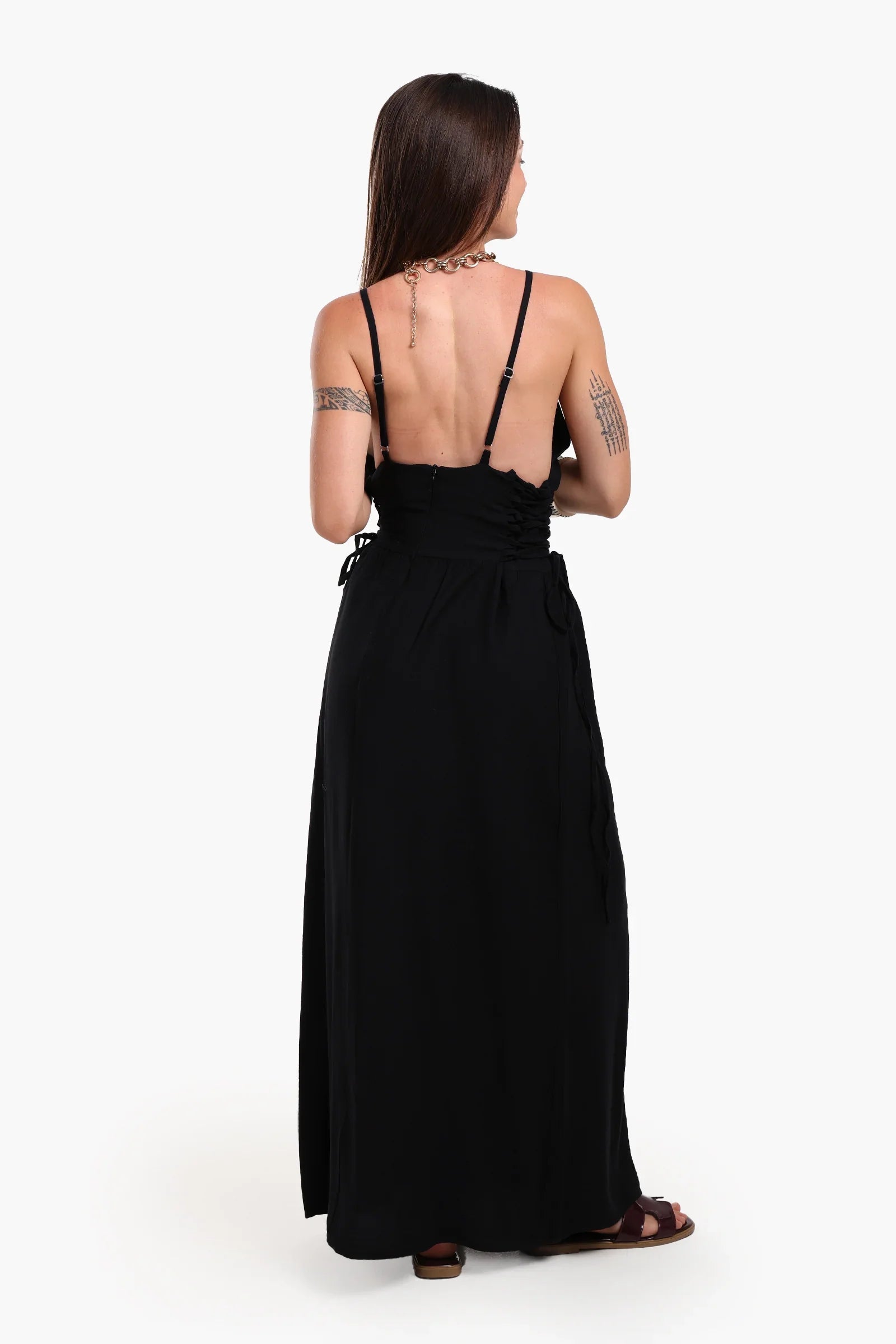 Ruched Sides Beach Dress