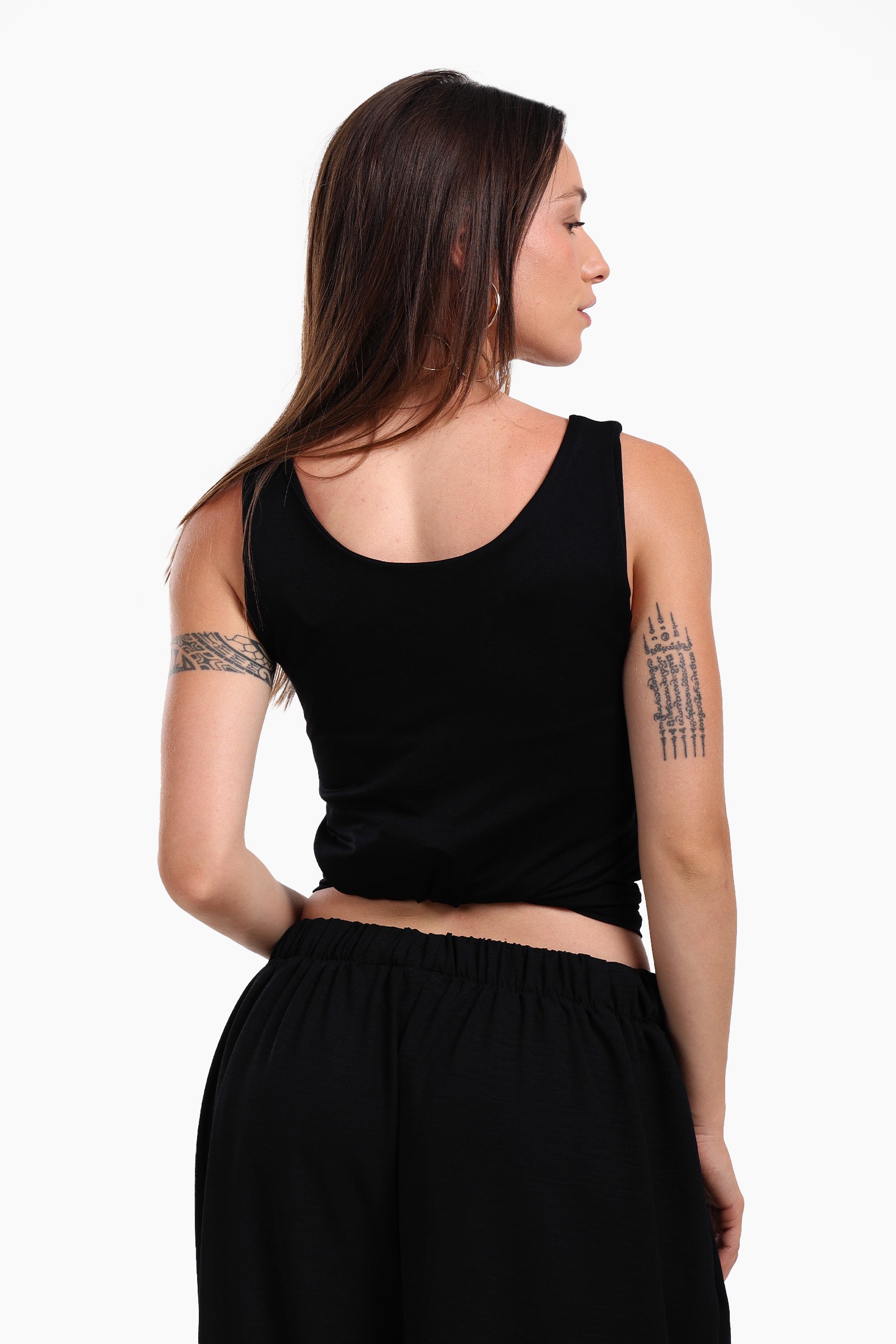 Sleeveless Basic Top