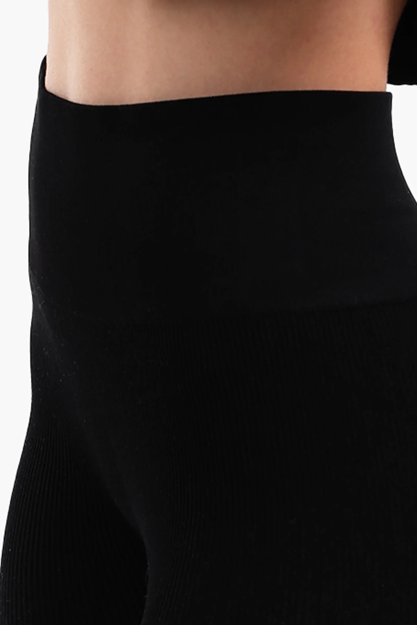 Ribbed High-Waist Leggings