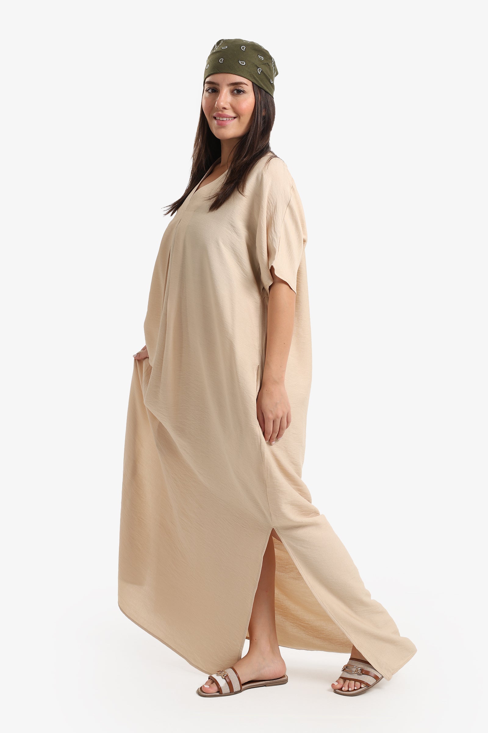 Relaxed Tencel Beach Dress