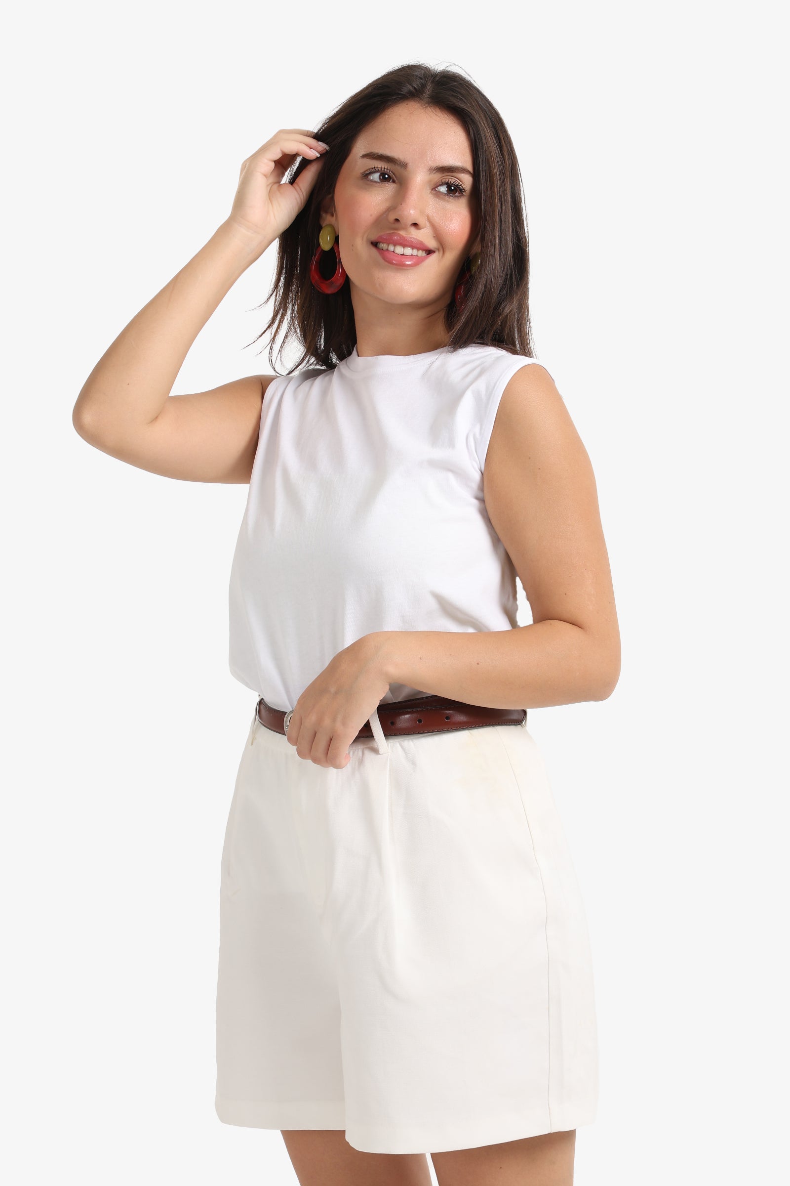 Cotton Sleeveless Top