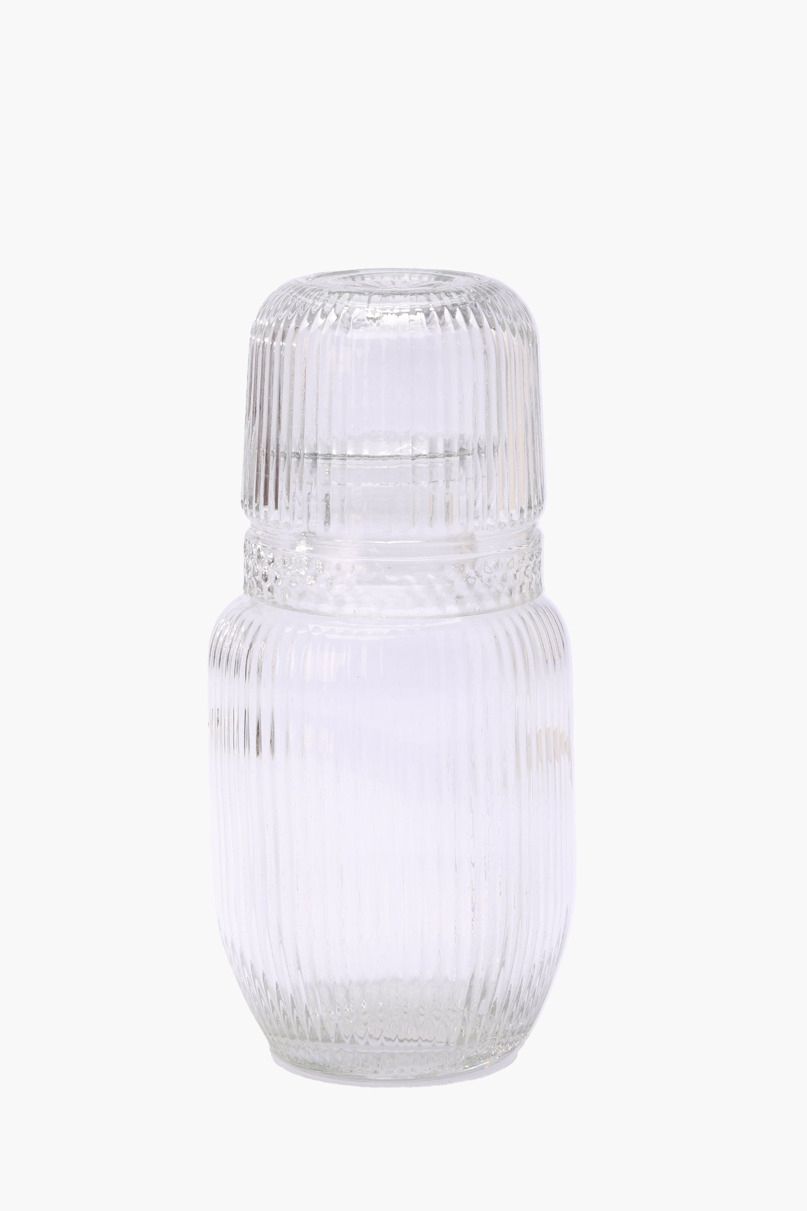 Small Striped Bottle & Cup Set