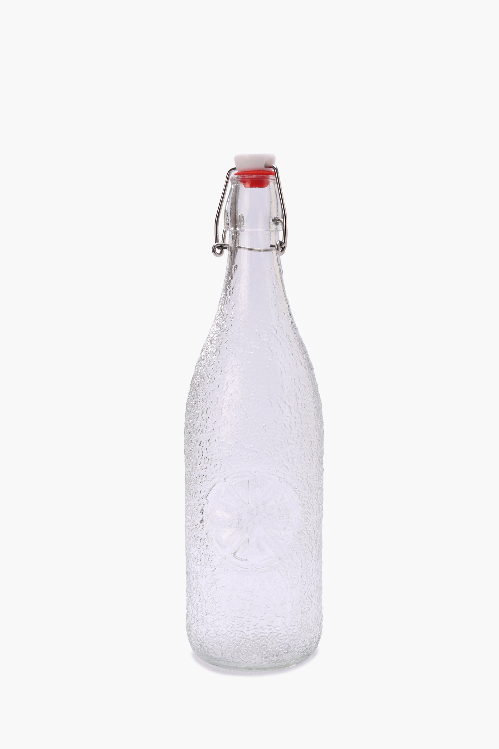 Patterned Glass Bottle