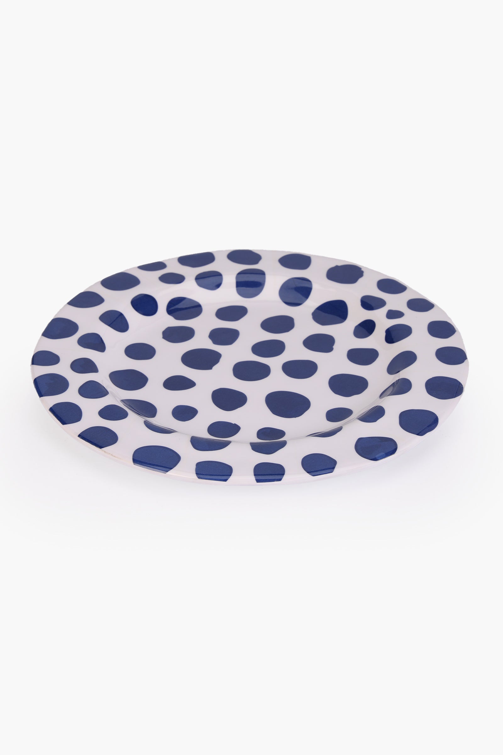 Melamine Dotted Dinner Plate (23 cm)