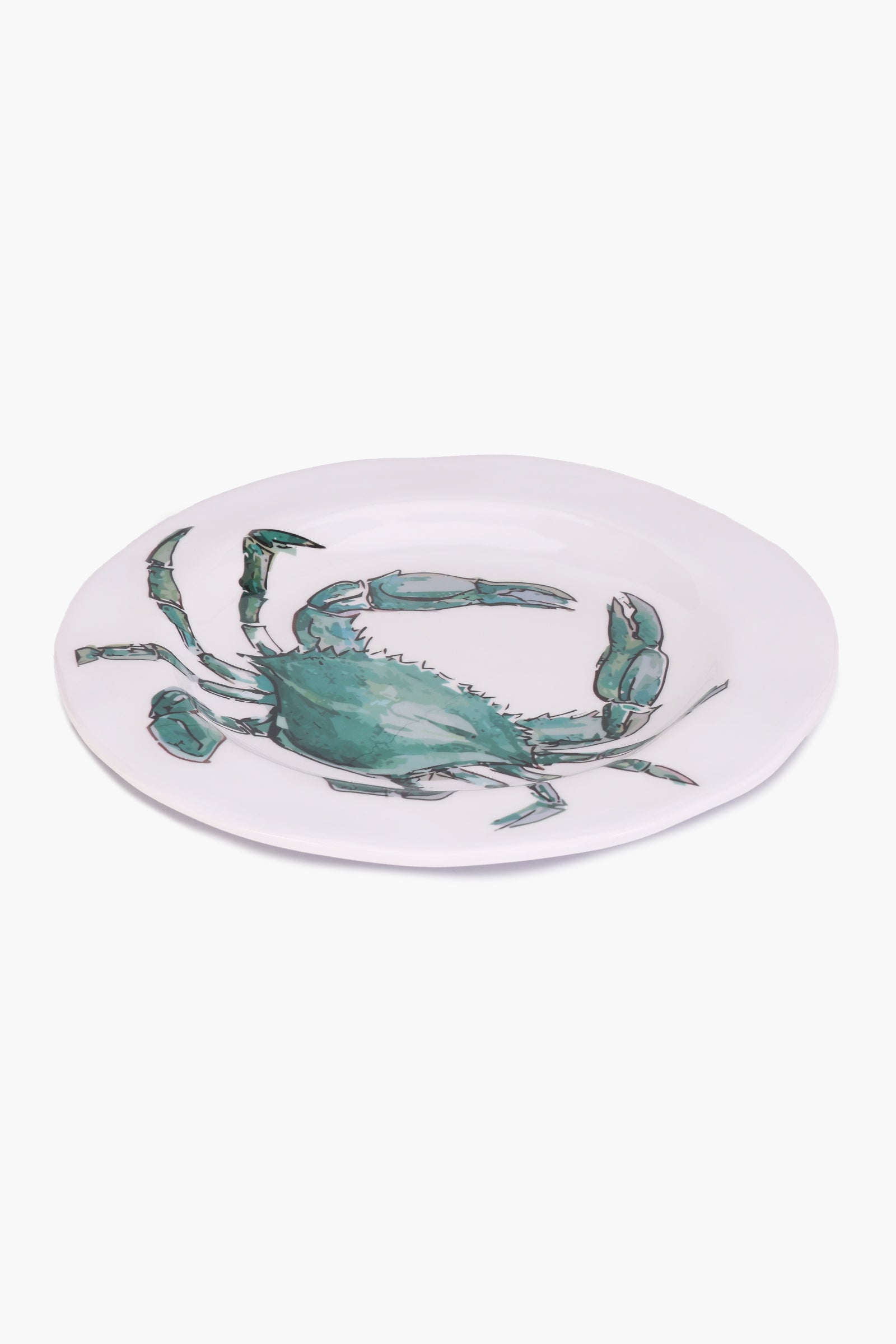 Melamine Crab Dinner Plate (23cm)